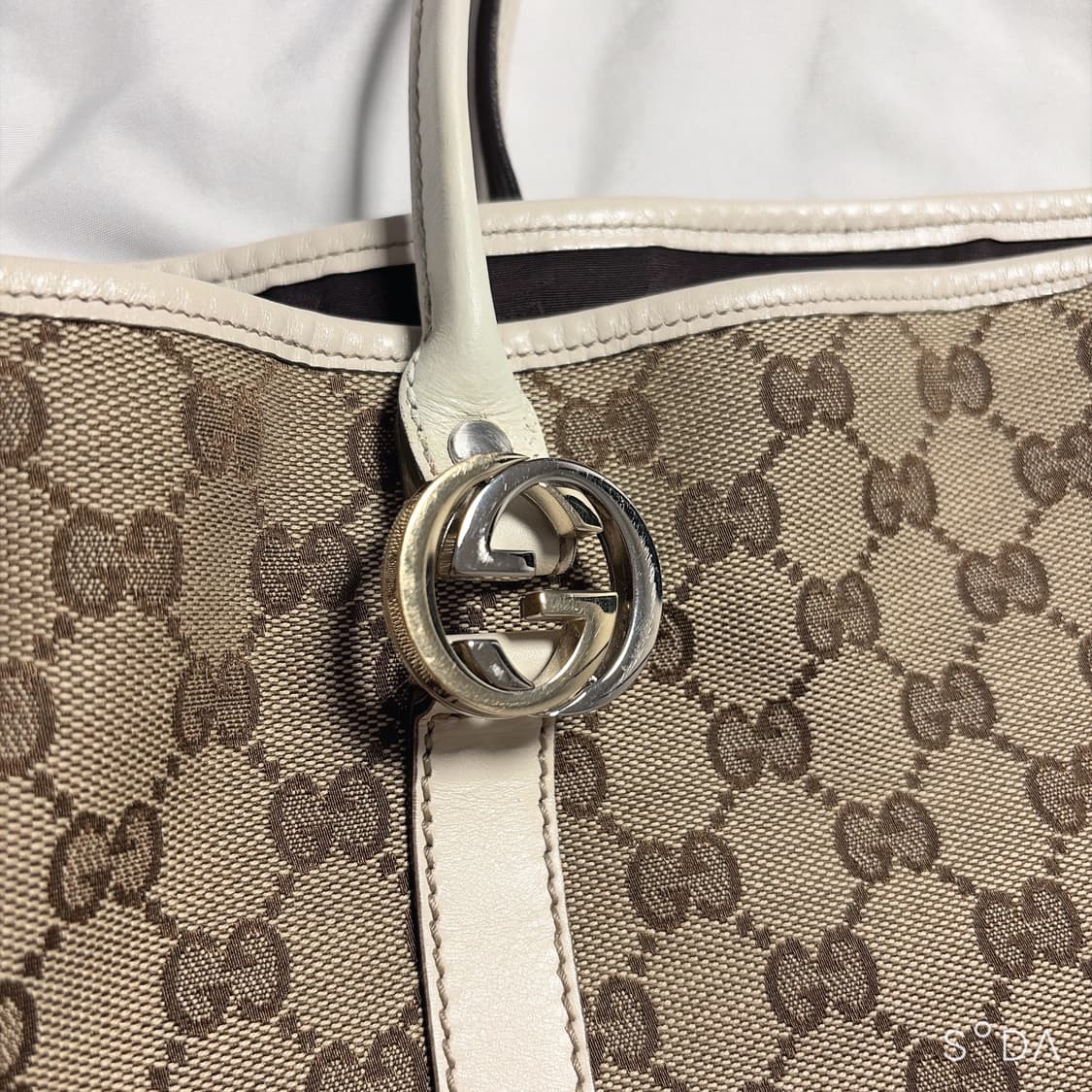 구찌 GG 패브릭 숄더백 쇼퍼백 상품이미지3