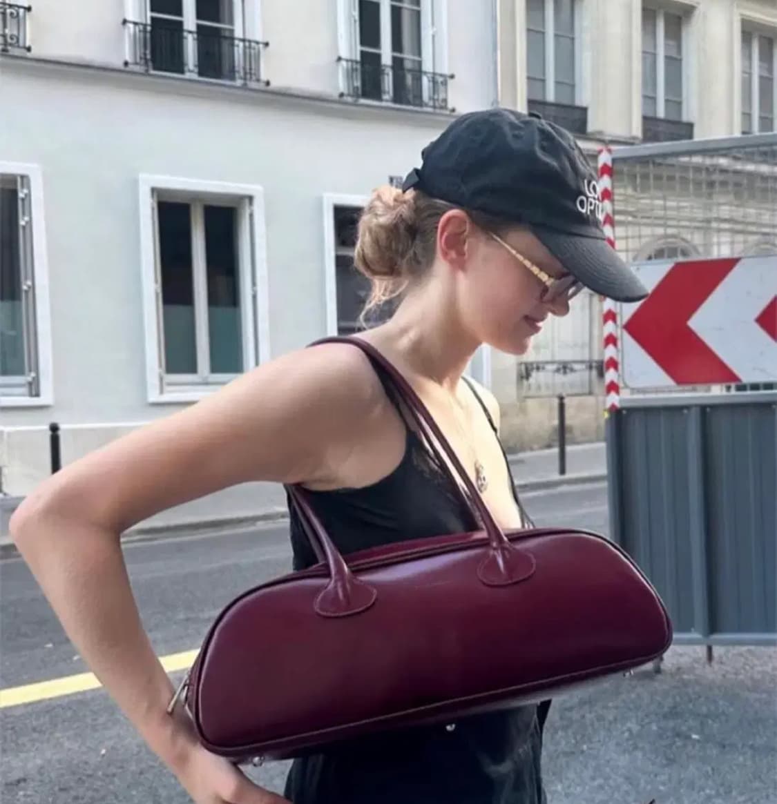 포츠포츠 볼링백 버건디 상품이미지1