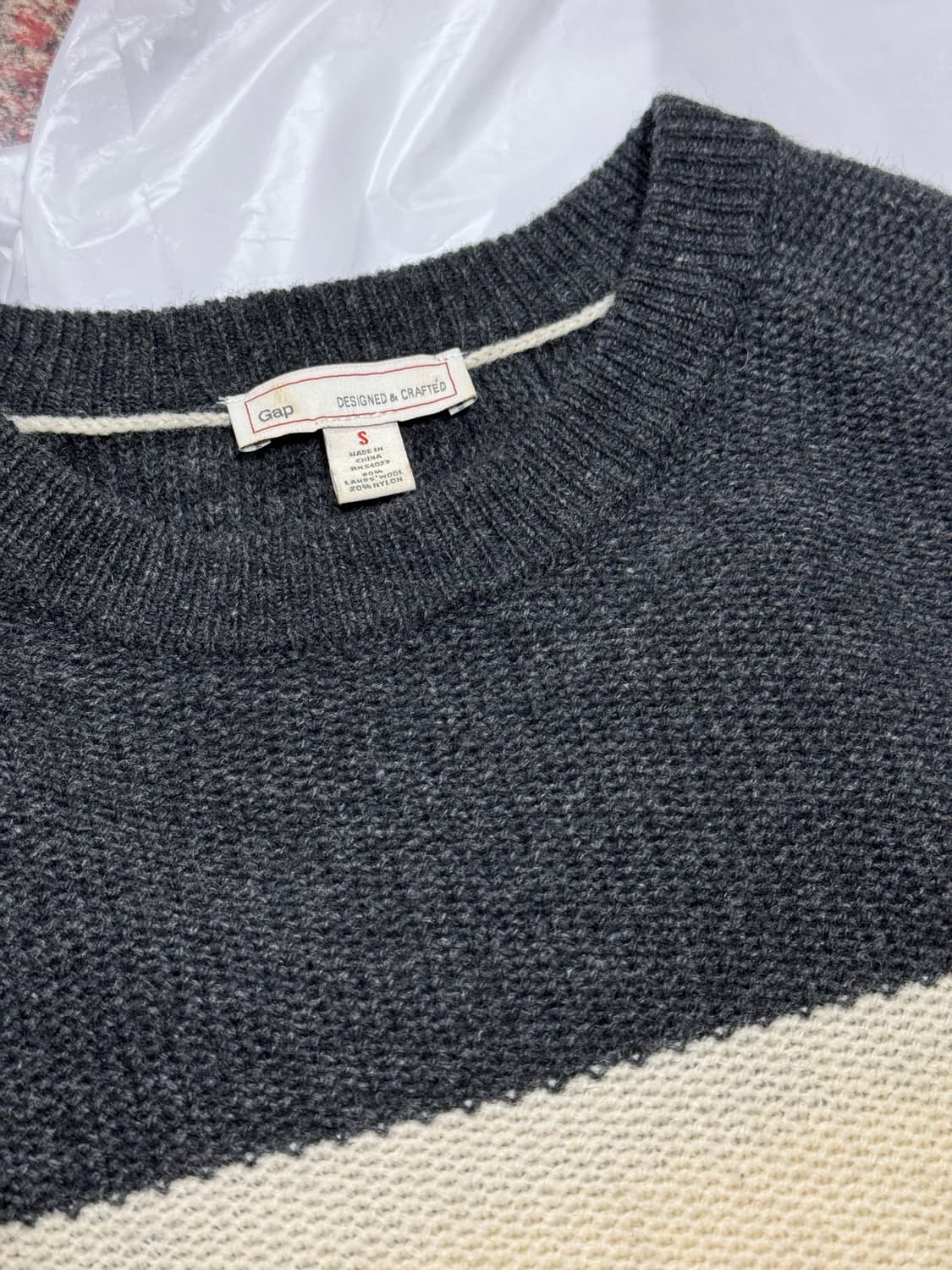 gap / 갭 단가라 스트라이프 니트 상품이미지4