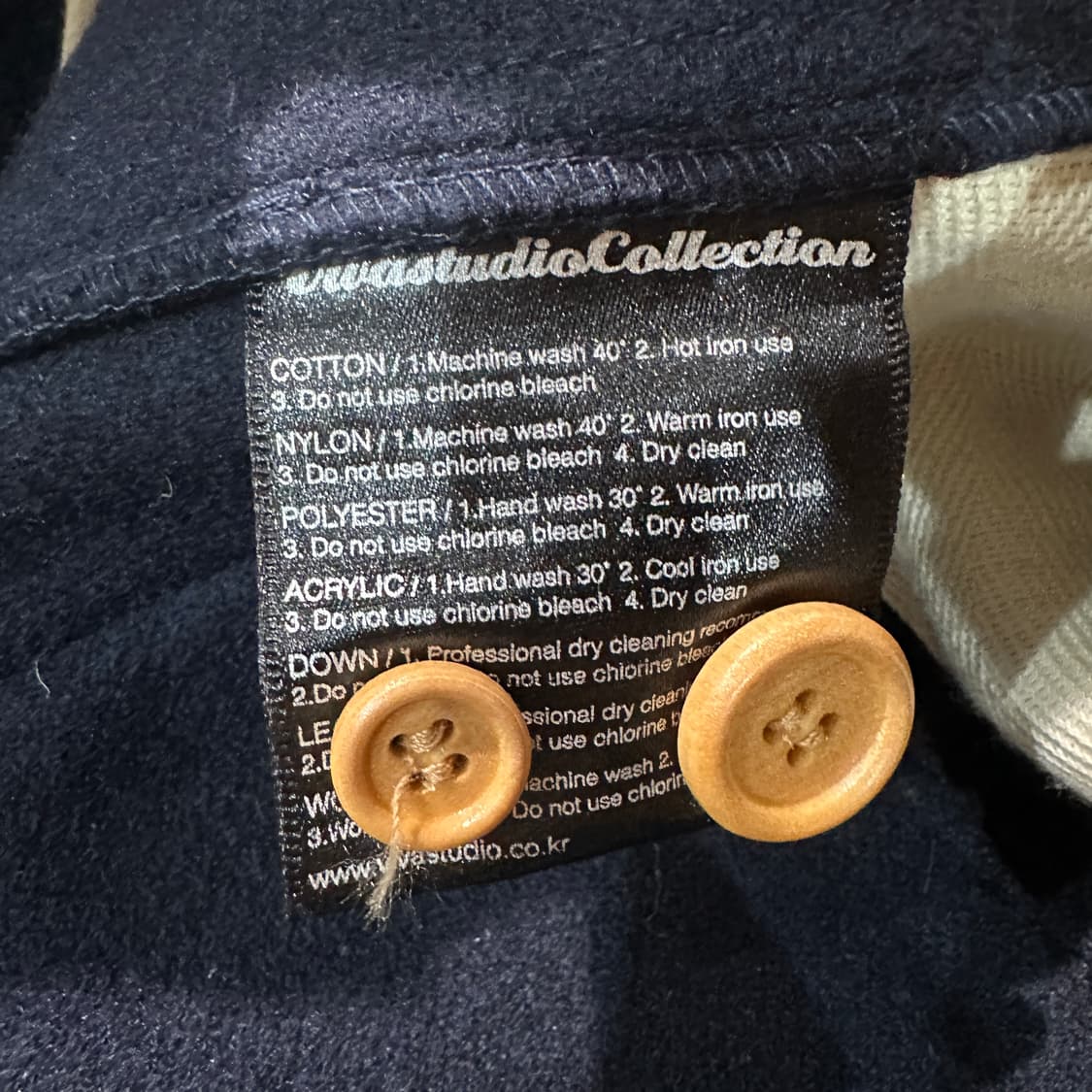 비바스튜디오 더플 떡볶이코트 L 상품이미지3