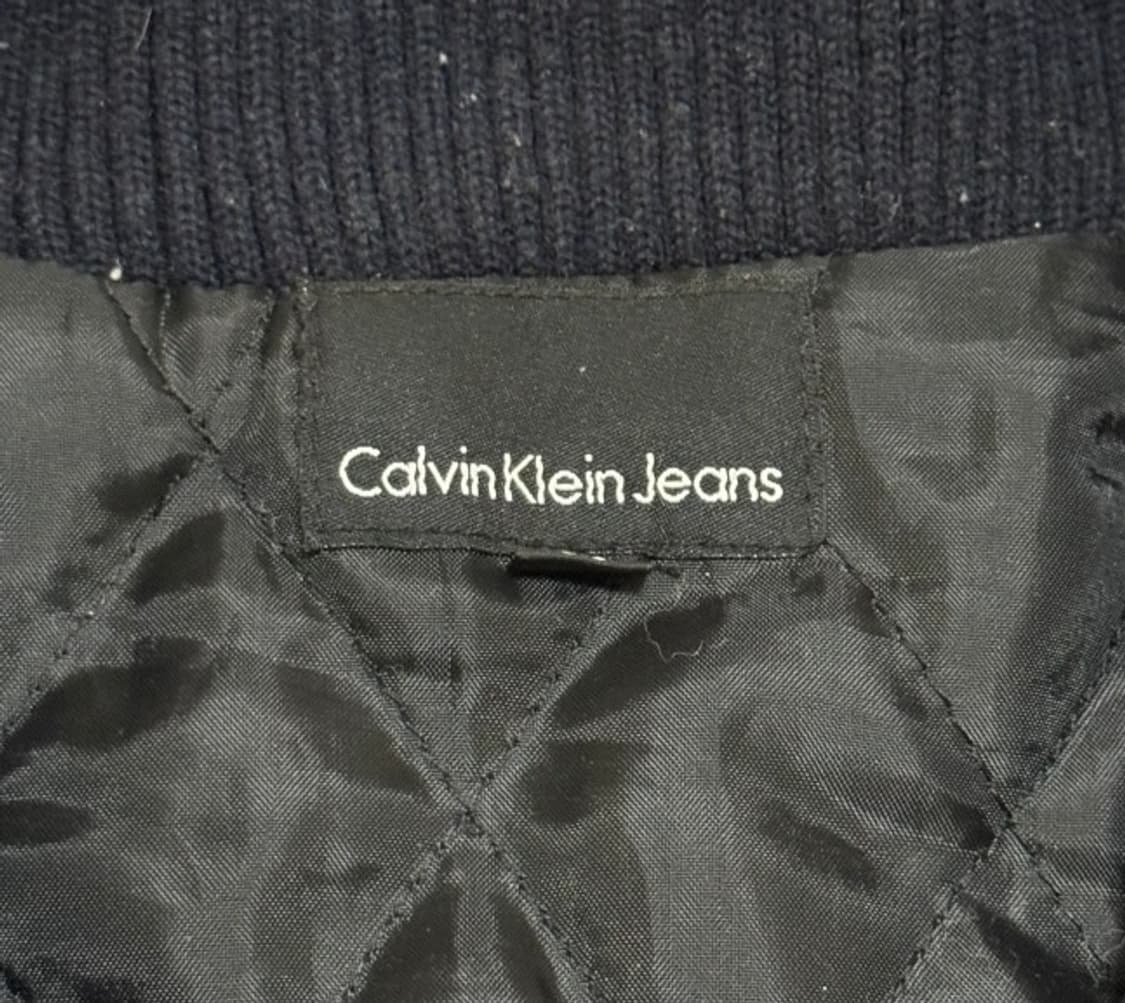 캘빈클라인 블랙 퀄팅 패딩 자켓 95/M 상품이미지3