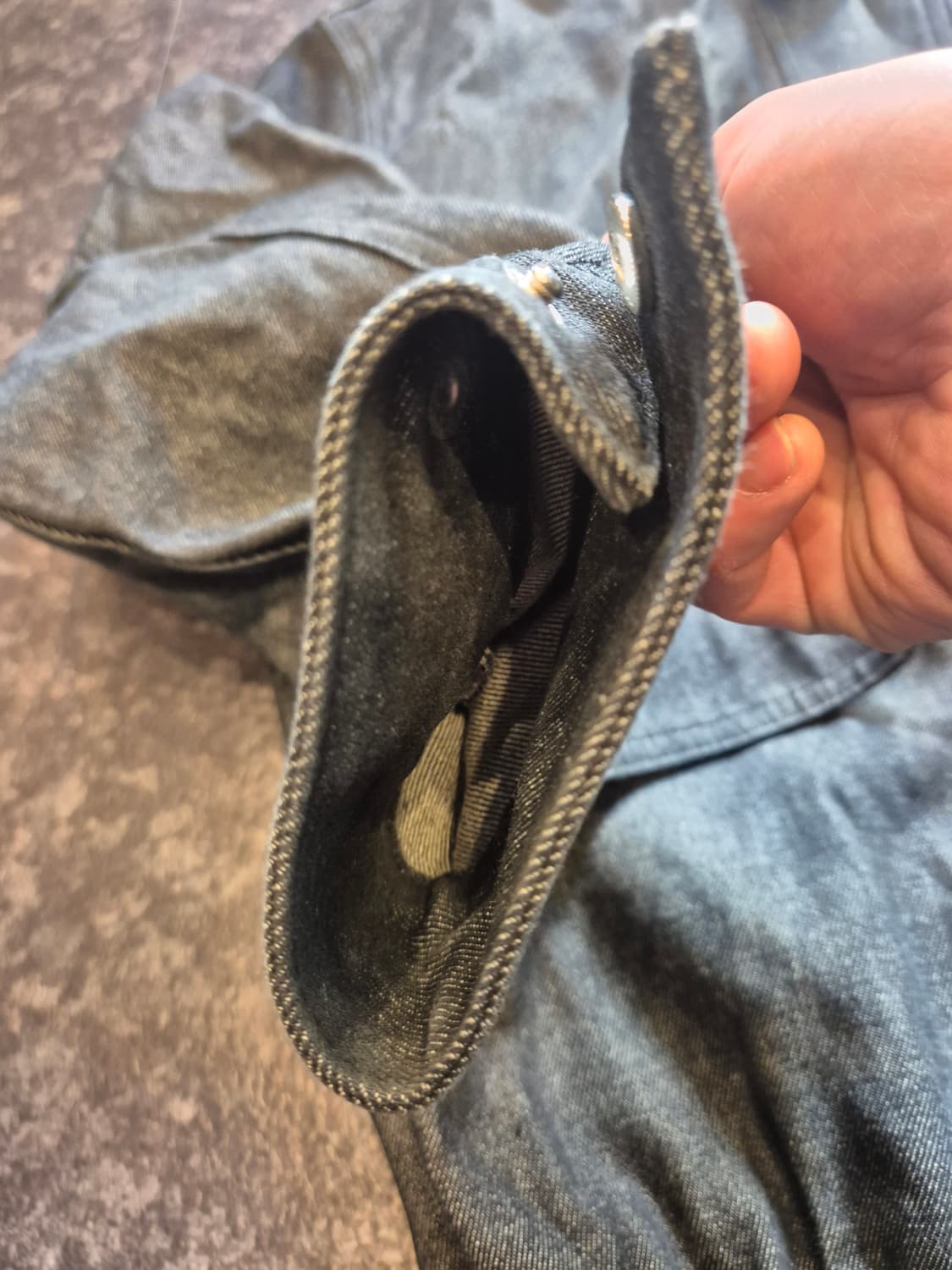 Code:graphy 블랙 데님 자켓 상품이미지3