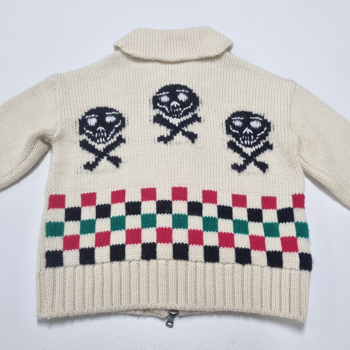 앤더슨벨 체커보드 코위찬 가디건 - L 상품이미지9