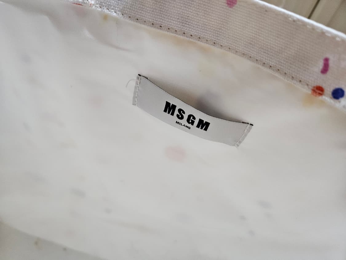 MSGM MSGM 페인트 스플래터 토트백 상품이미지5