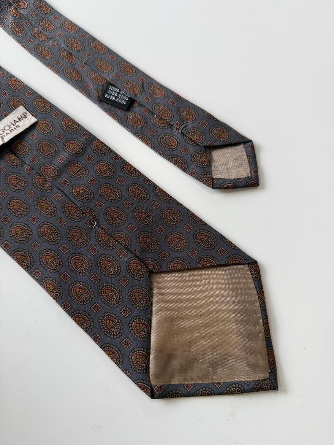 롱샴 (LONGCHAMP) 실크 넥타이 9cm 상품이미지5