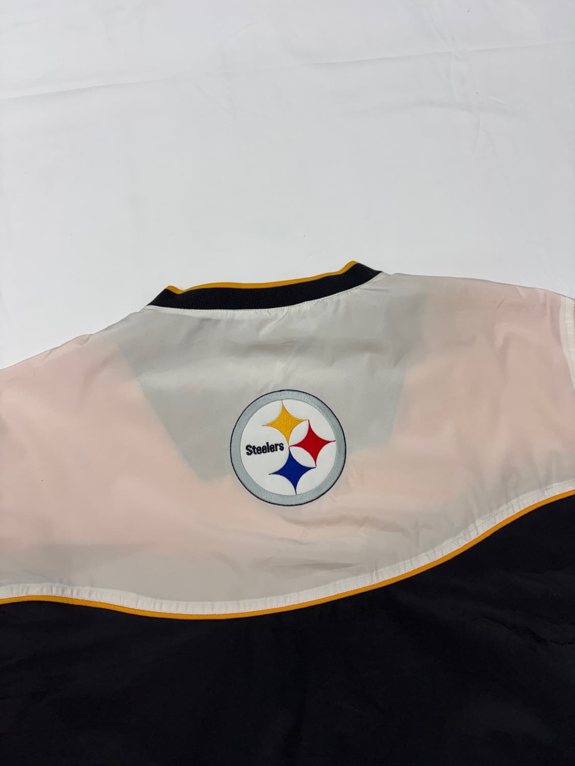 리복 NFL 피츠버그 스틸러스 풀오버 바람막이 웜업 자켓 상품이미지8