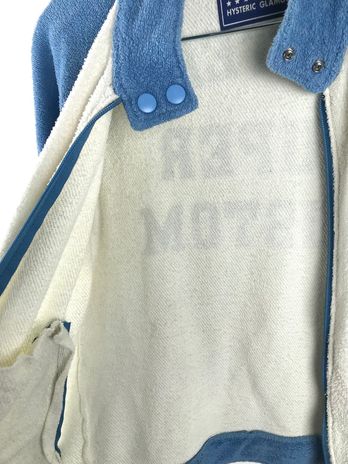 히스테릭글래머 플리스 집업 자켓 히글 y2k 올드스쿨 져지 갸루후리스점퍼 상품이미지8