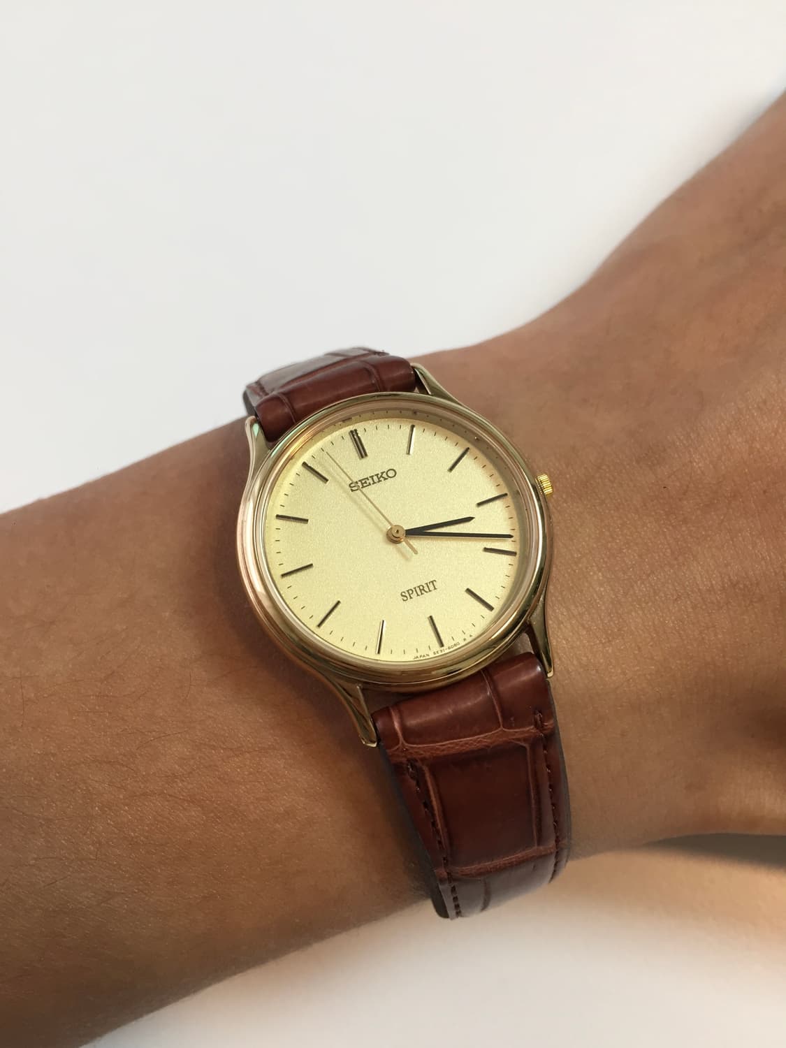 새상품 90s seiko spirit quartz gold 상품이미지1