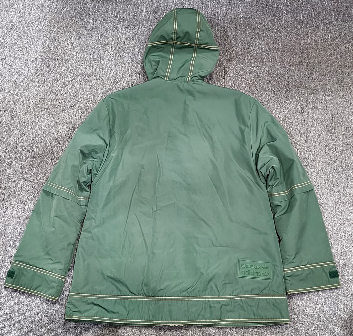 아디다스 클로버 스티치 후드 패딩 자켓 M 샘플판 상품이미지2