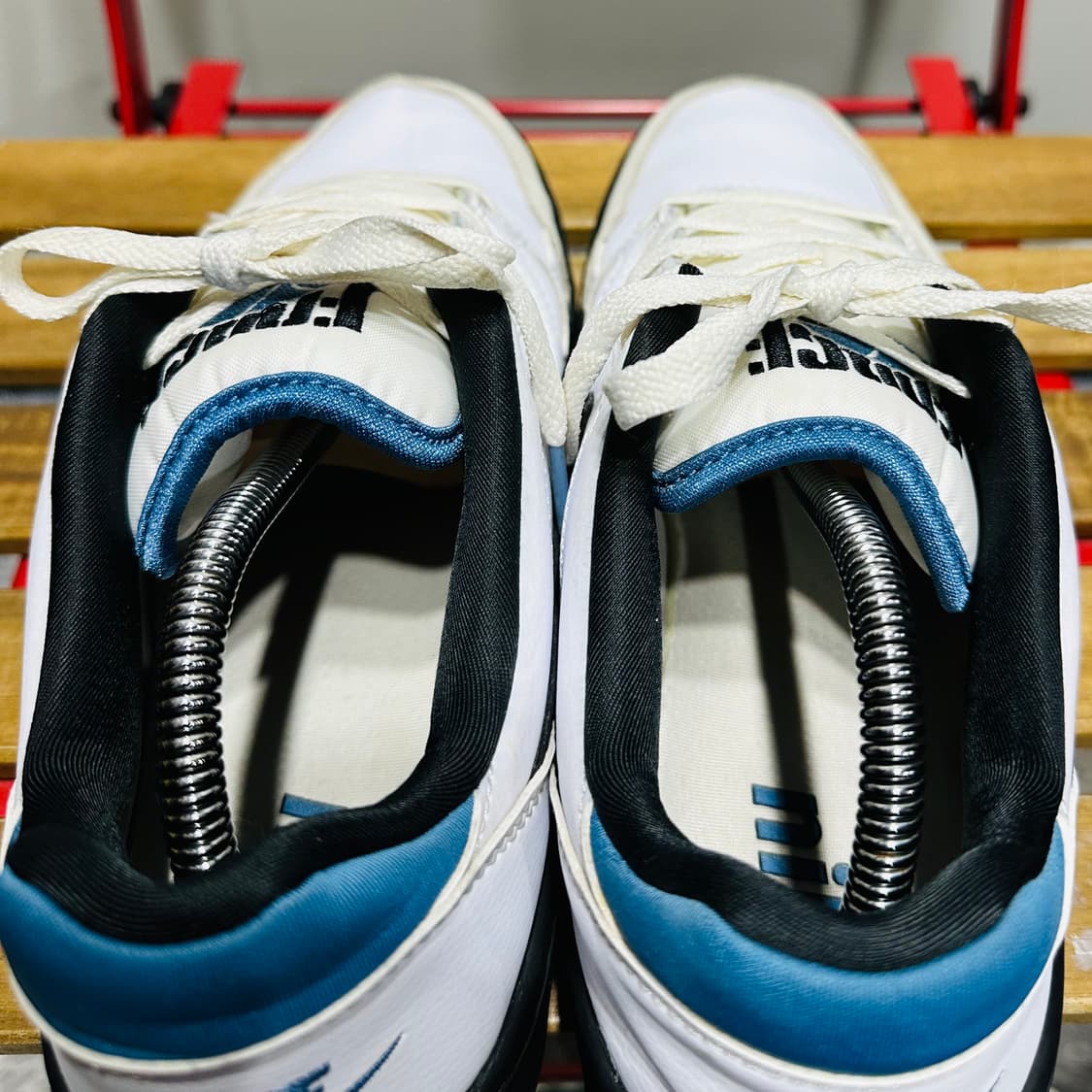 270) 나이키 운동화 남성 남자 신발 풀 포스 로우 화이트 블랙 상품이미지5