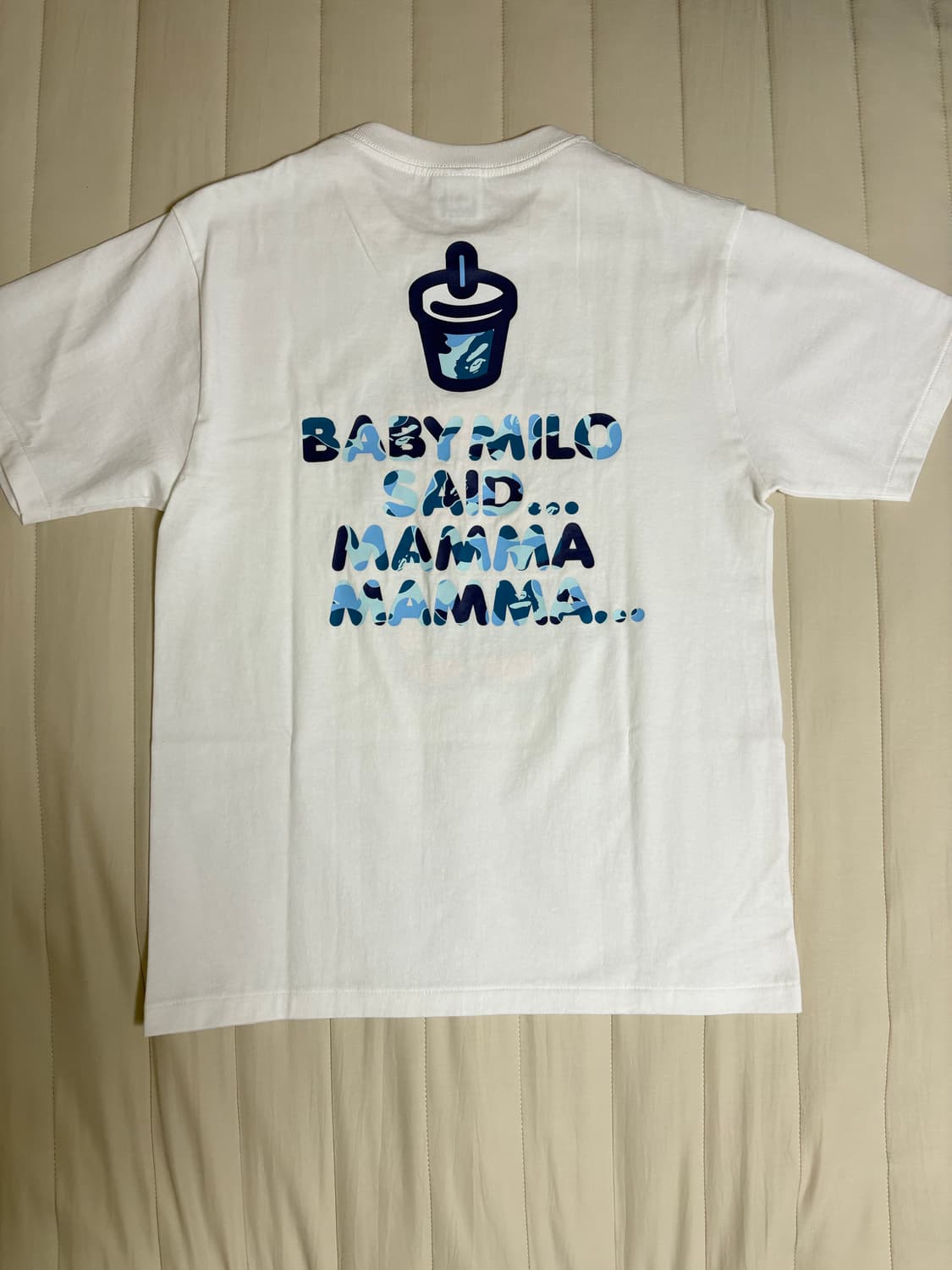 베이프 베이비마일로 카모 쥬스 반팔 상품이미지3