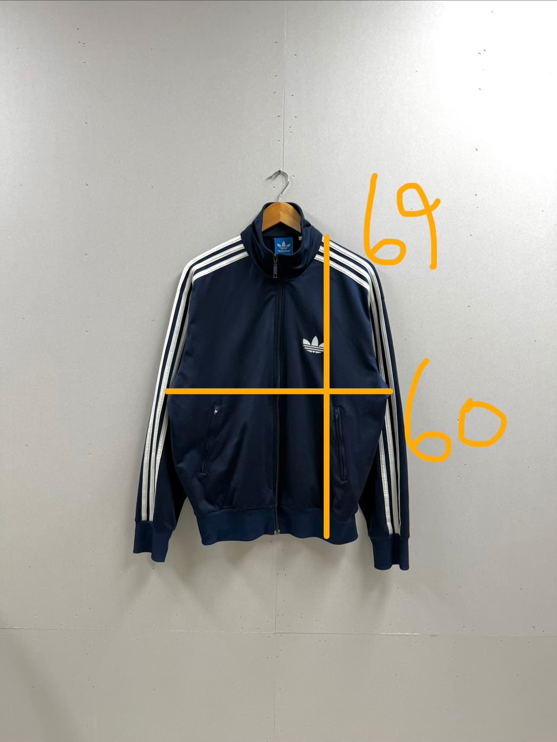 남성 M~L / 아디다스 파이어버드 져지 트랙탑 네이비 상품이미지2