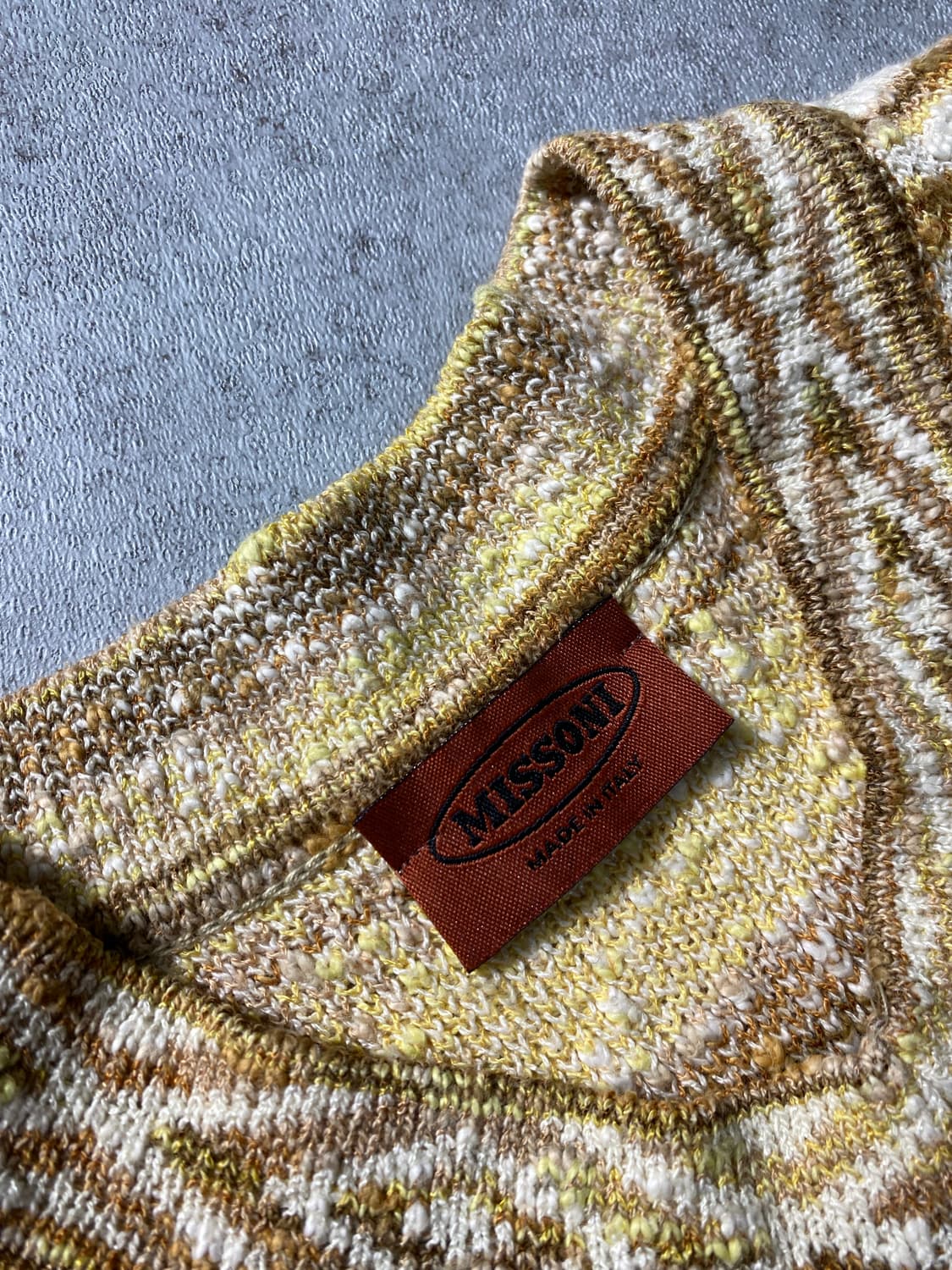 [M] 90s Missoni 미쏘니 이태리 메이드 에스닉 베스트 상품이미지5