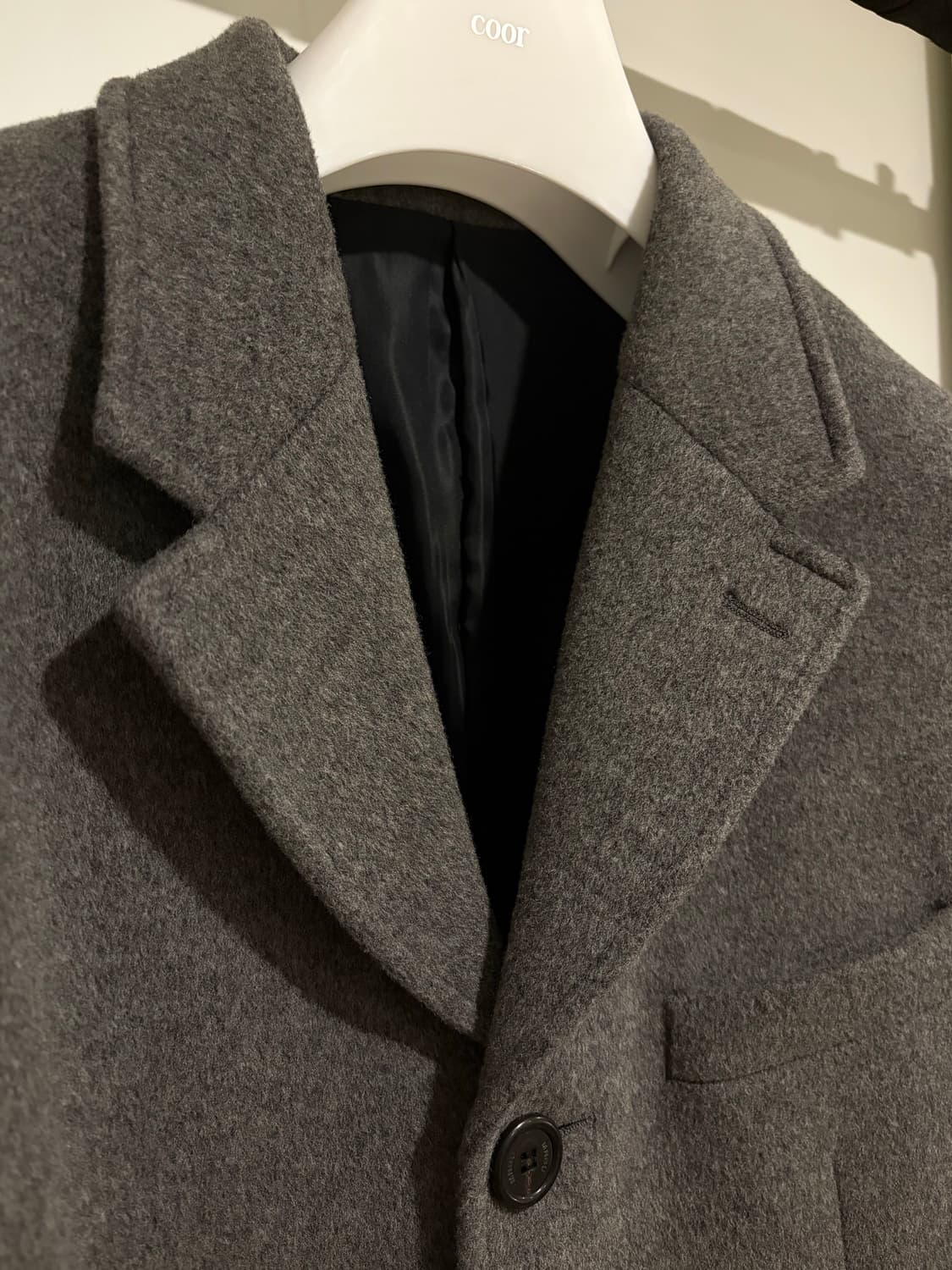 mngu 밍구 20fw 체스터필드 코트 m사이즈 상품이미지2