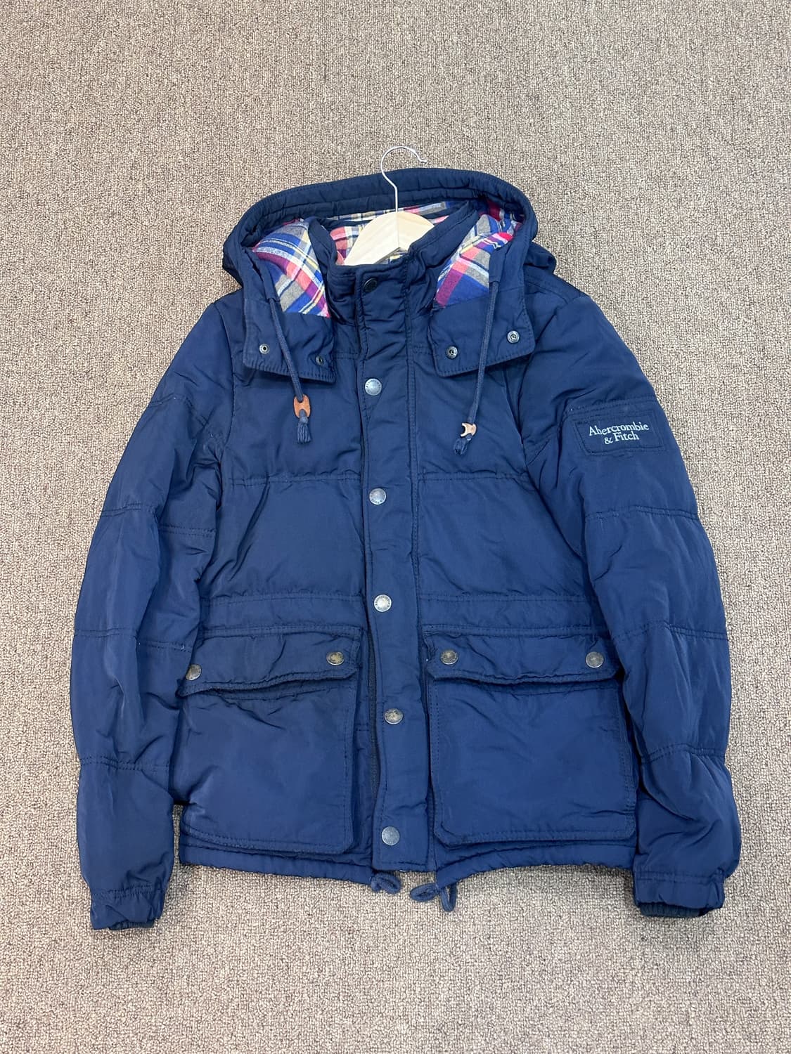 아베크롬비 네이비 패딩점퍼 상품이미지1