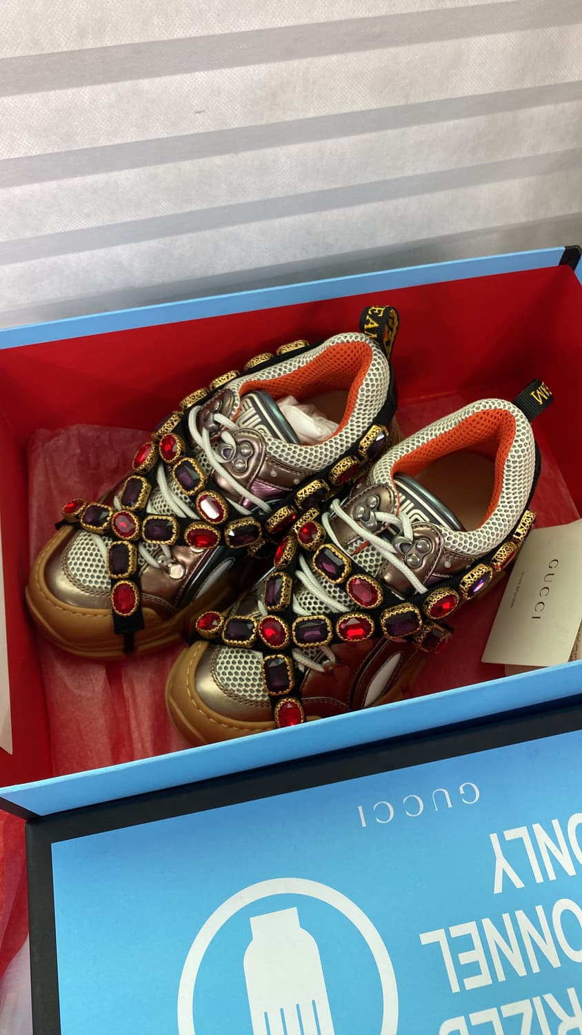 ++새제품++ 구찌 플래시트랙 여성 스니커즈 상품이미지1