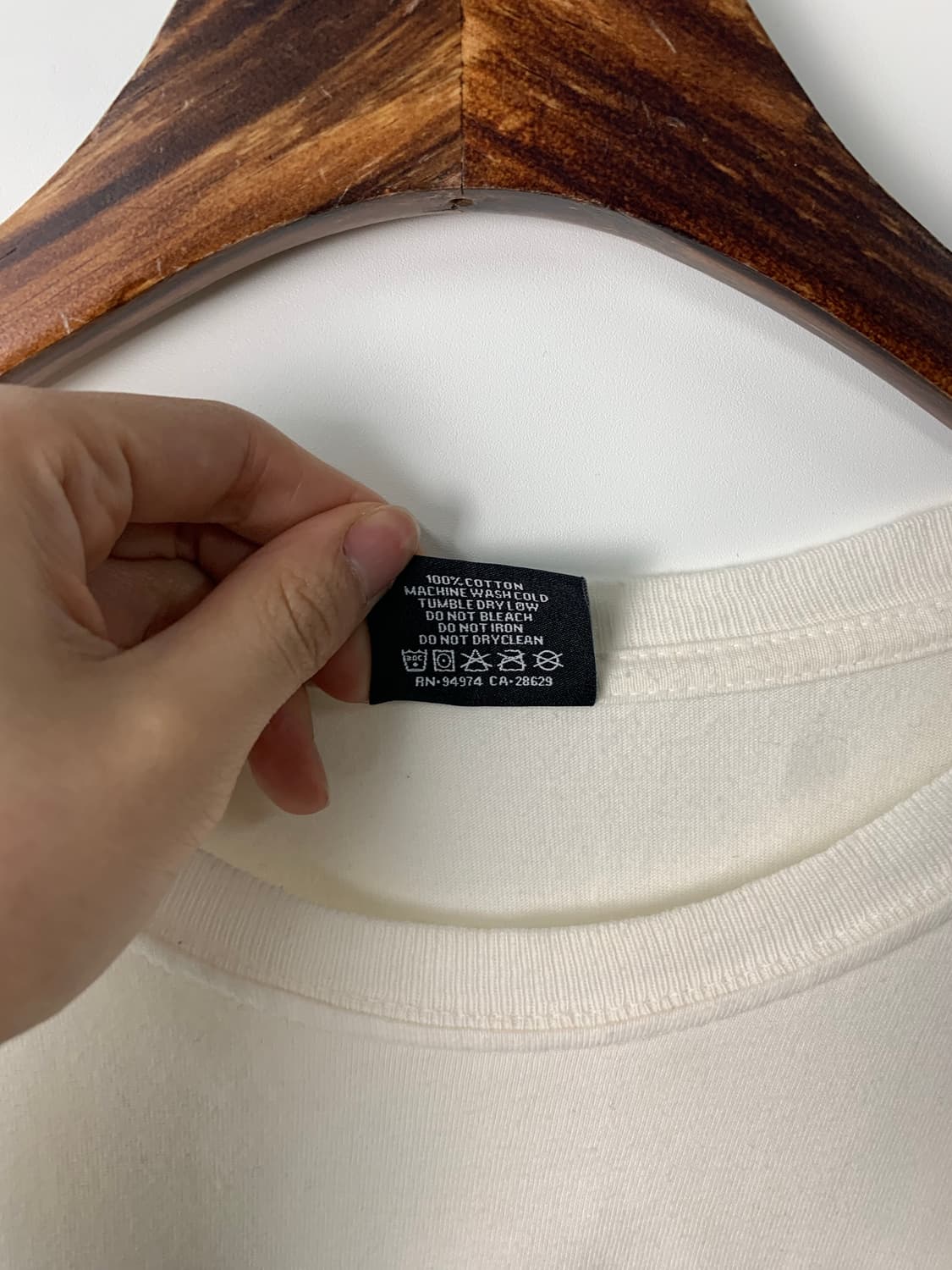 스투시 카모백로고 화이트 롱슬리브 긴팔티 상품이미지6