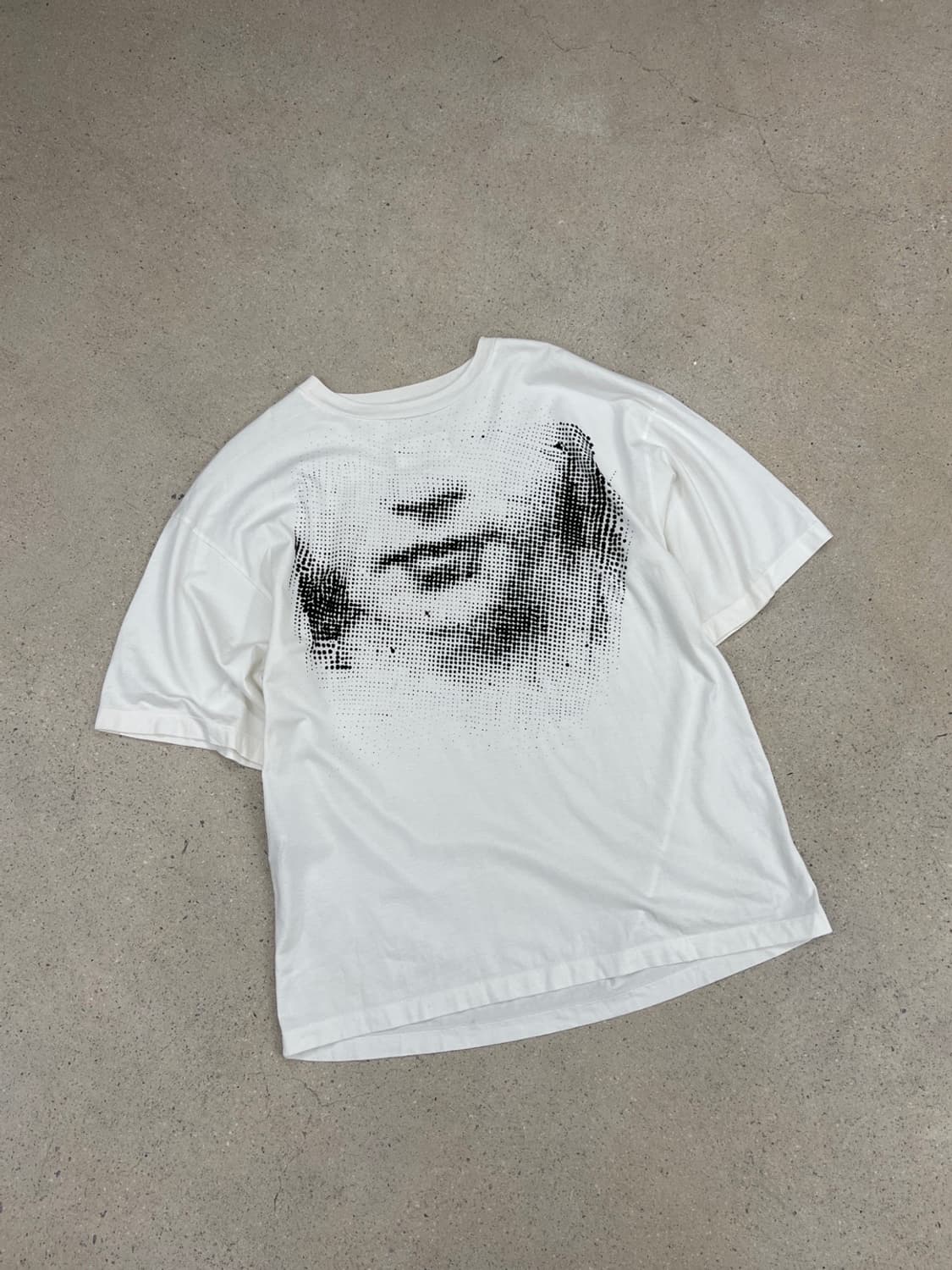 메종 마르지엘라 17SS 도트 그래픽 반팔 티셔츠 상품이미지3