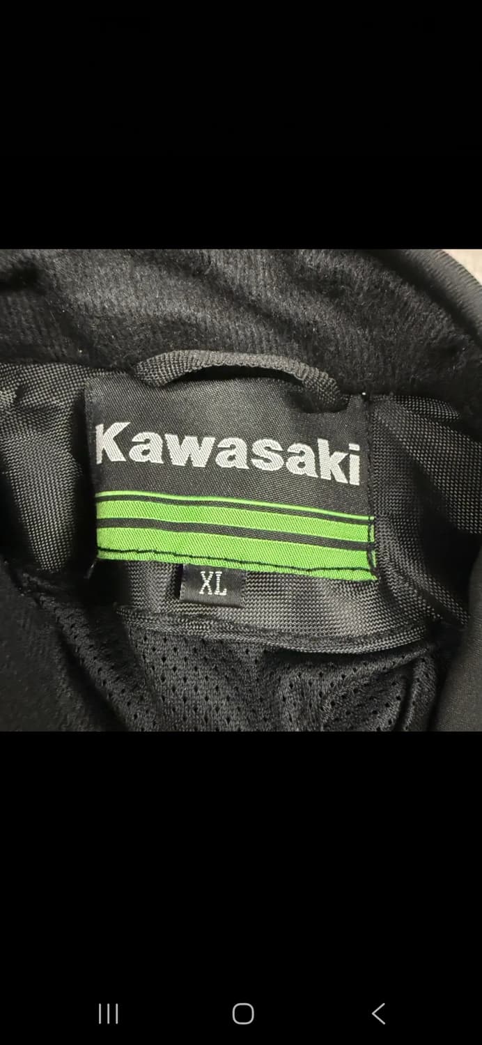 [정품/XL] Kawasaki 가와사키 오토바이 자켓 블랙  c1 상품이미지5