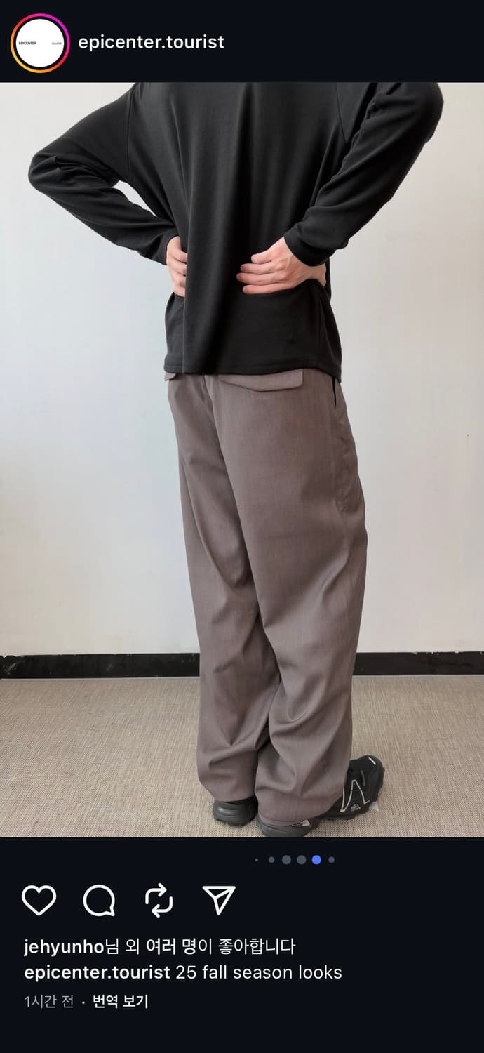 epicenter tourist Rim trousers L  상품이미지1