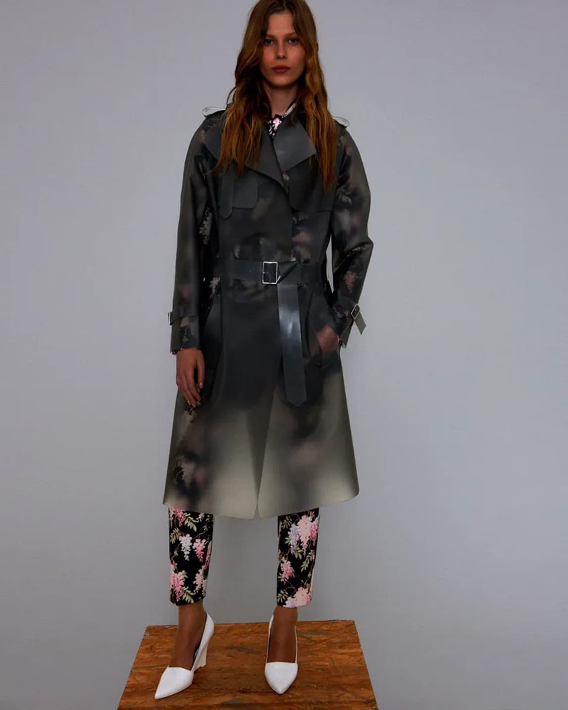 셀린 by 피비 파일로 2012S/S 플라워 그래픽 셔츠 상품이미지4