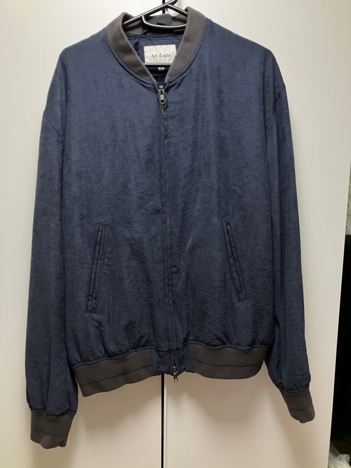 Art if acts 벨벳 봄버 자켓 상품이미지6