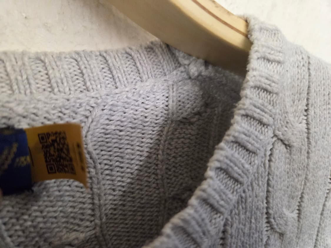 폴로 꽈배기 니트 상품이미지3