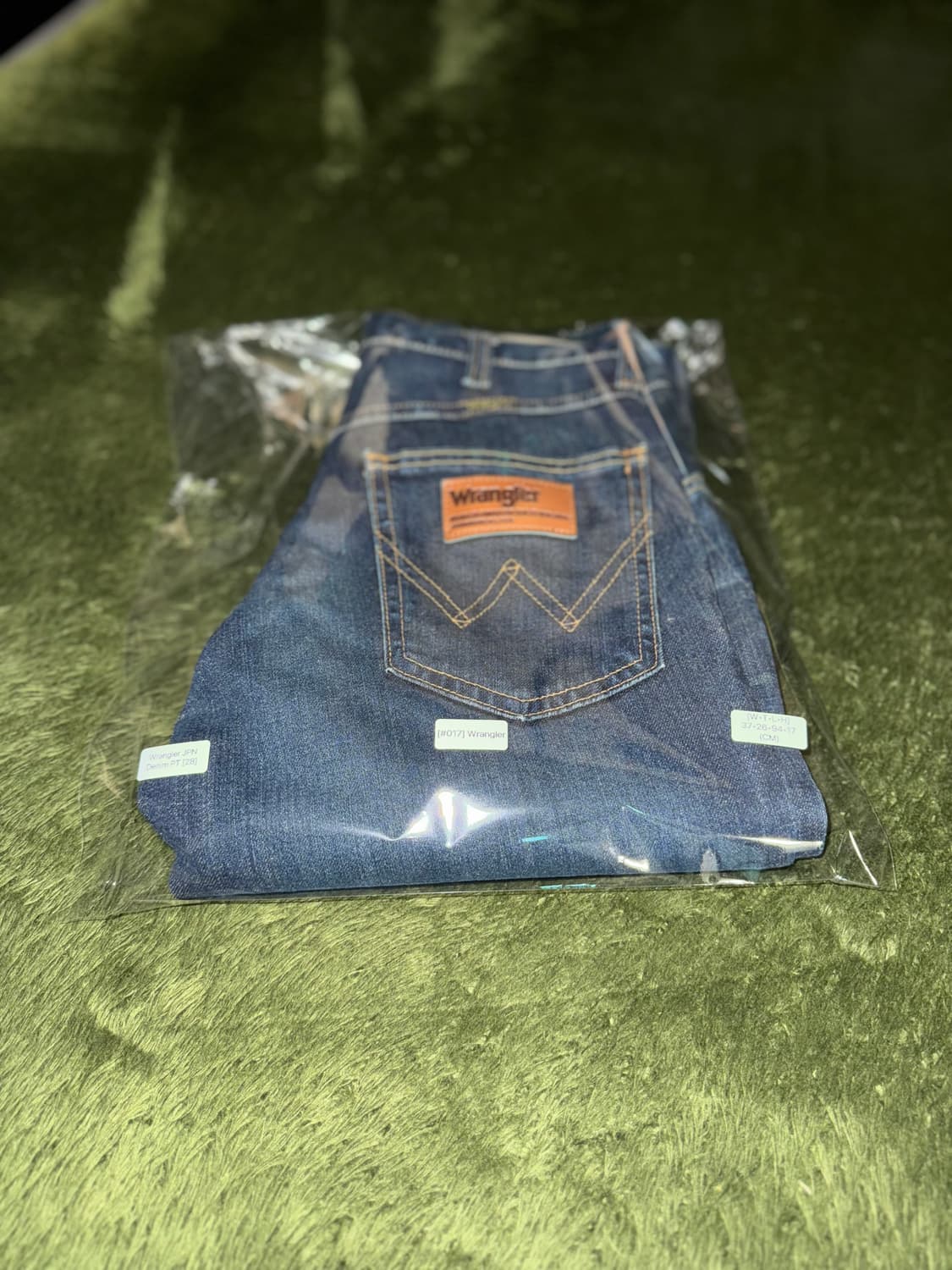 [28] Wrangler 랭글러 재팬 빈티지 워싱 데님 팬츠 인디고 상품이미지10