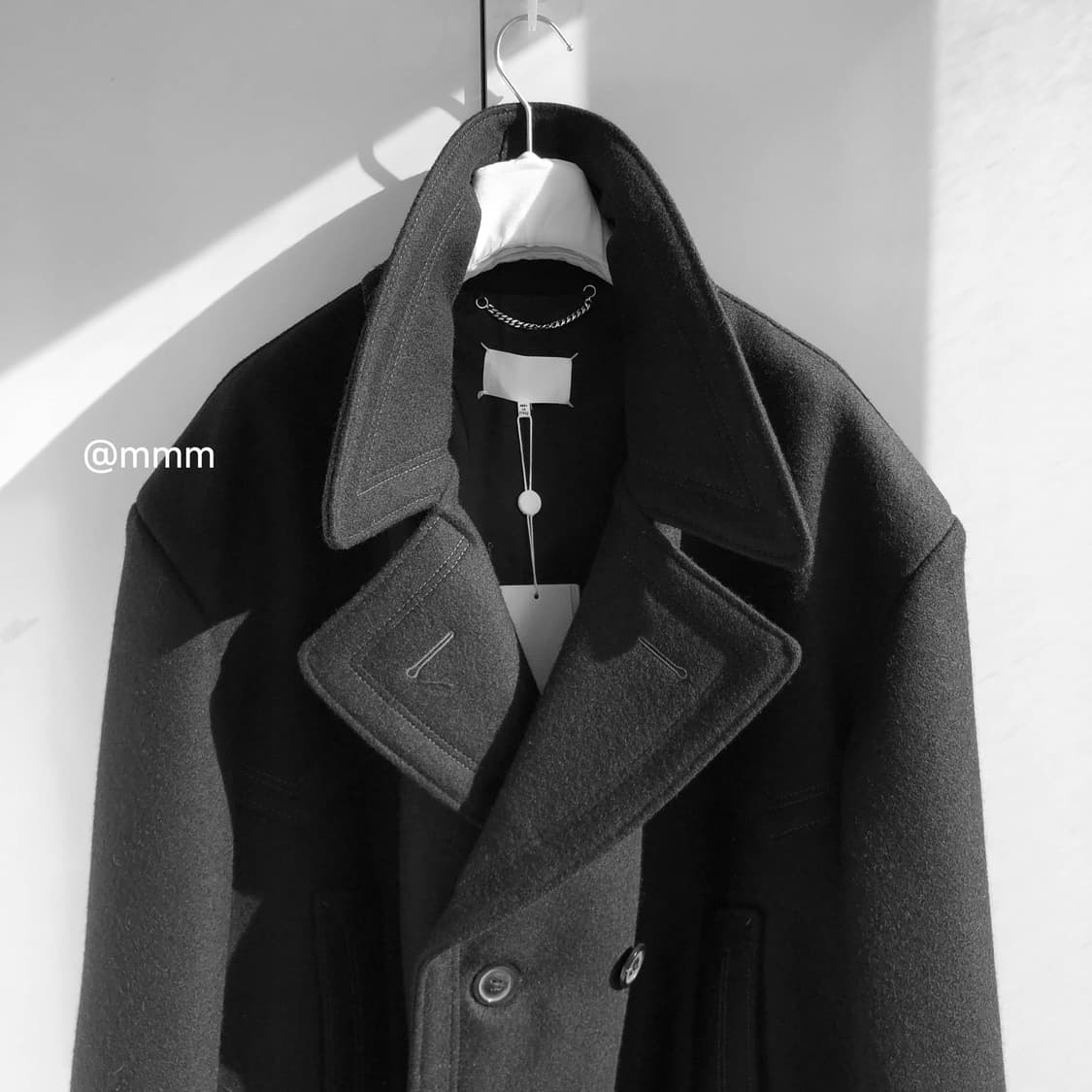 마르지엘라/헤비 울 피코트 상품이미지6