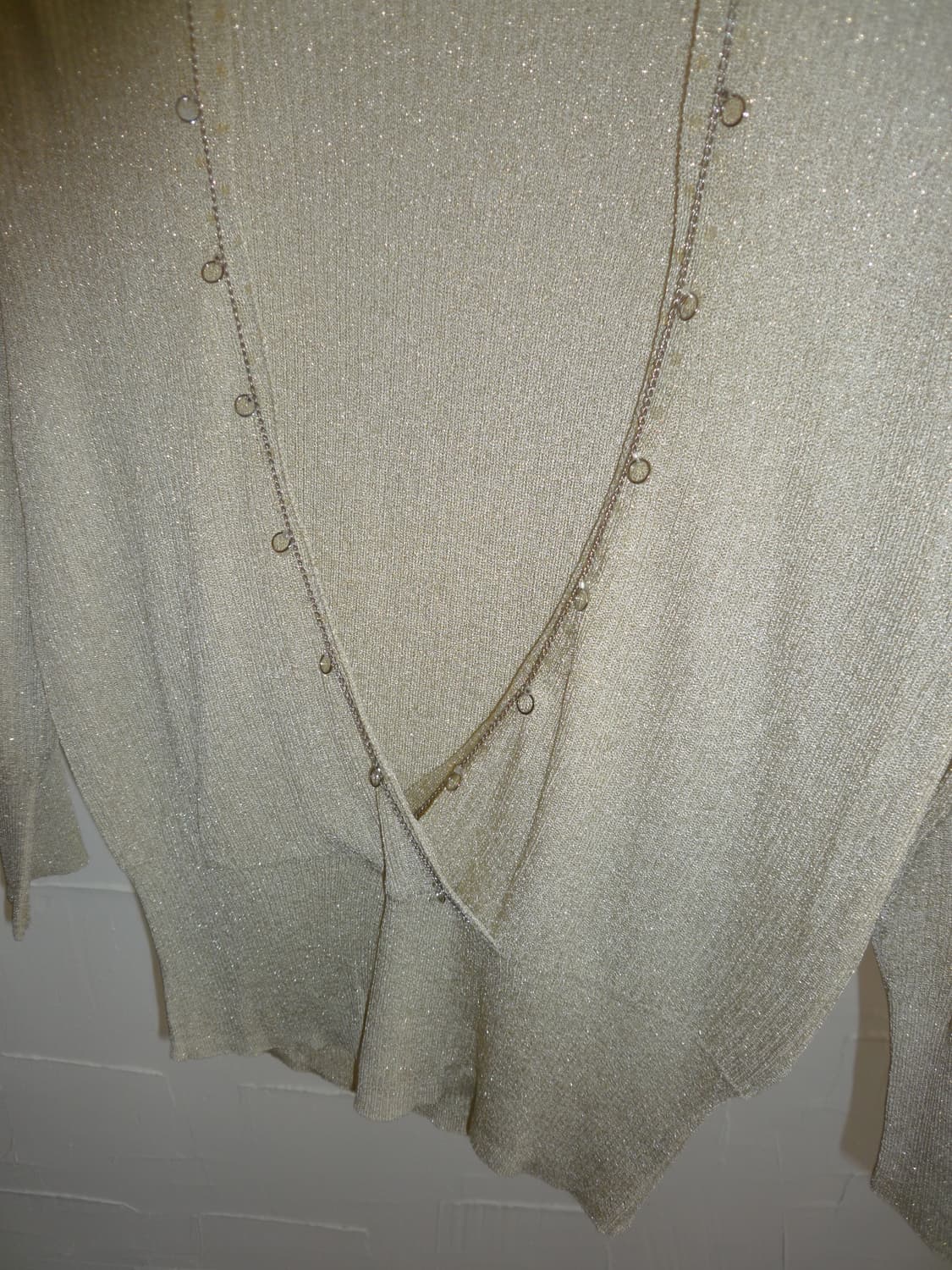 chain neck line knit 상품이미지4