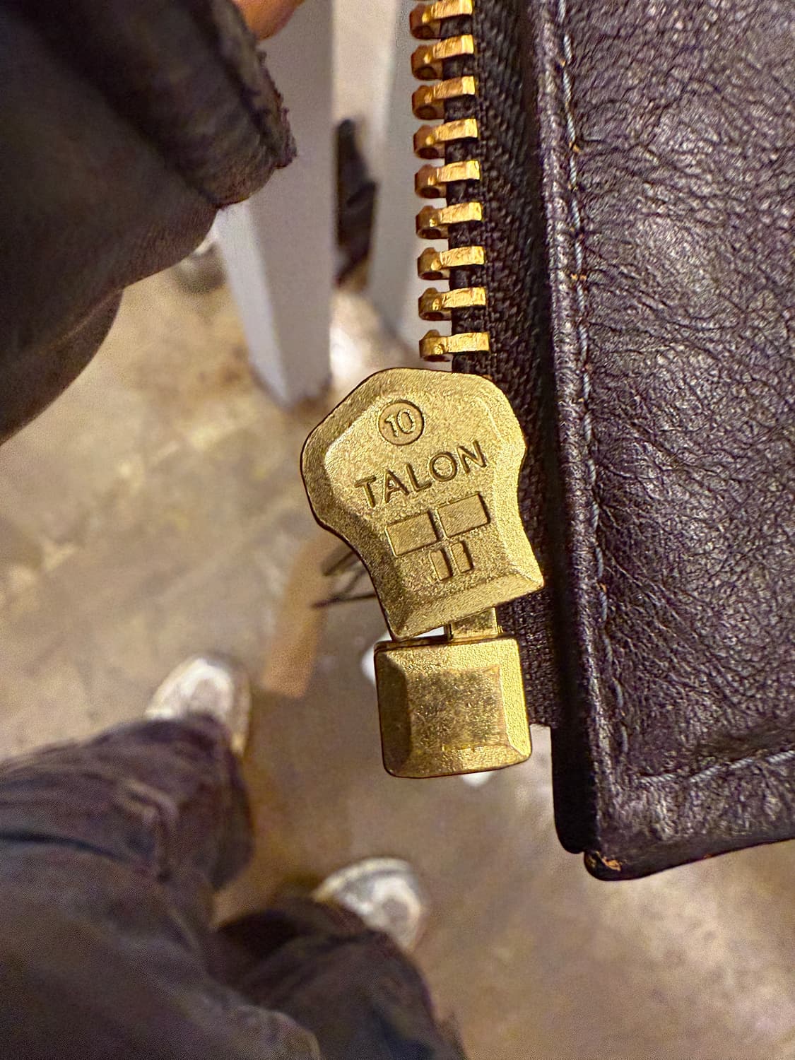 리얼맥코이 조맥코이 데드우드 30‘s 가죽 자켓 블랙 36 상품이미지4