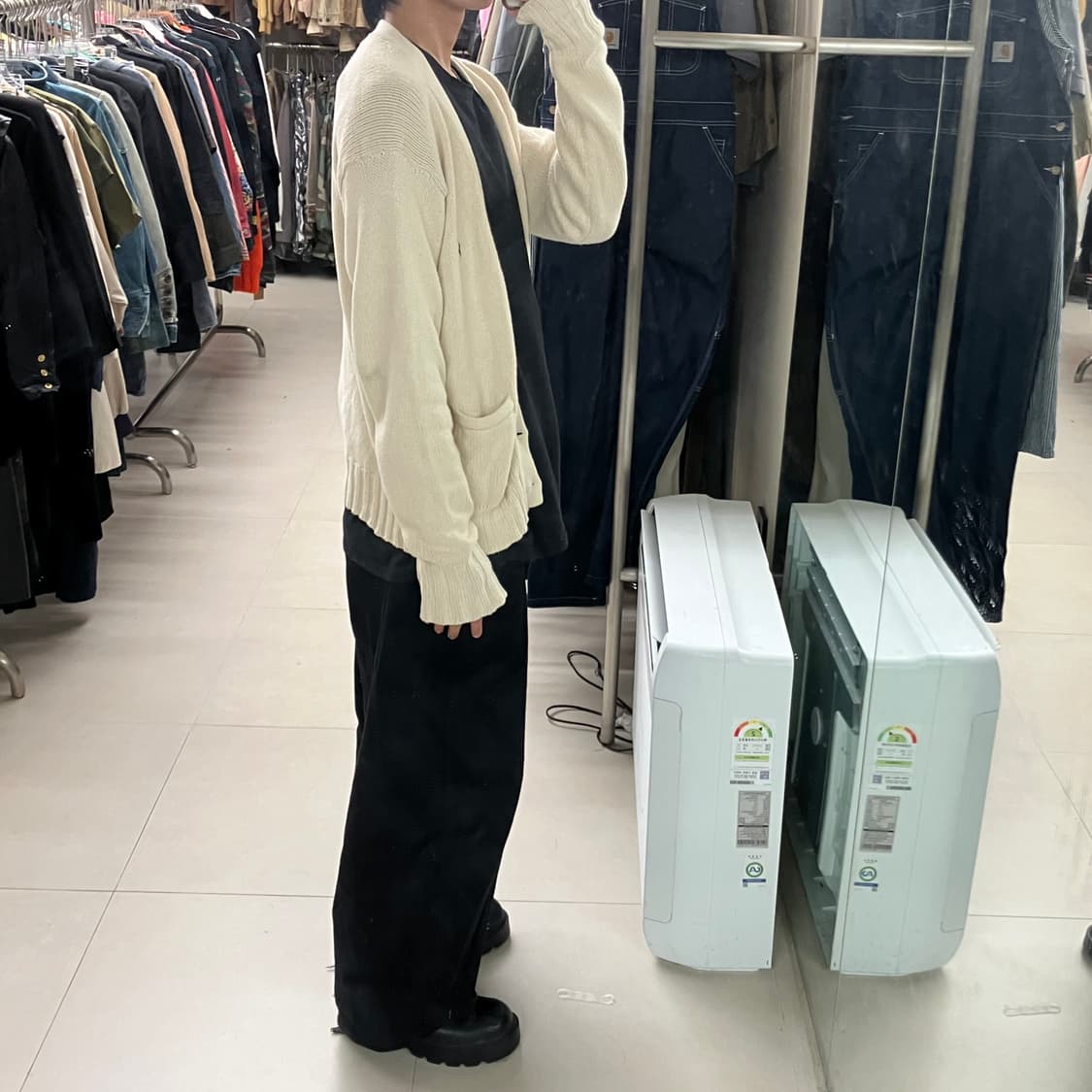 폴로 랄프로렌 아이보리 가디건 M 상품이미지8