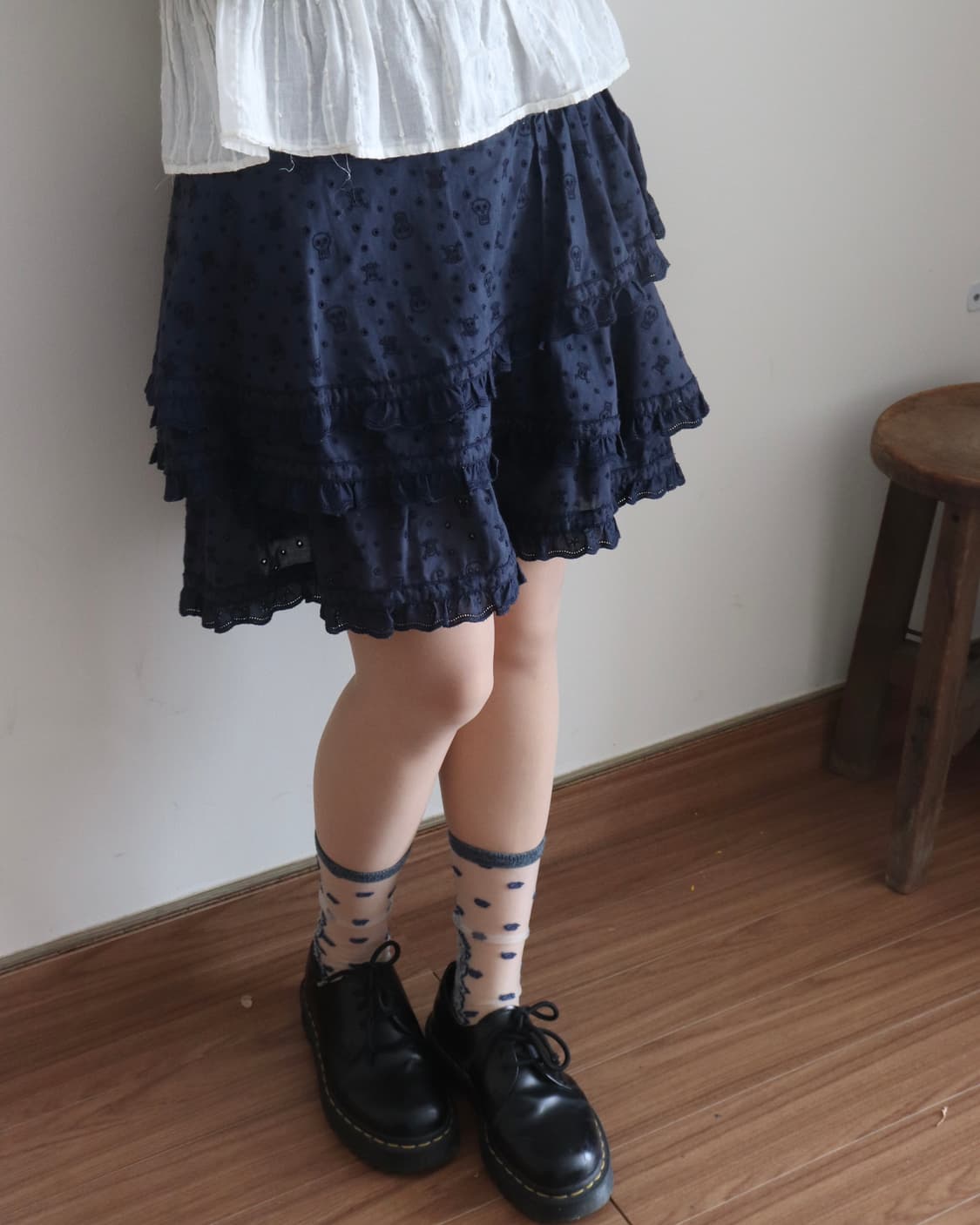 [Marc Jacobs] Skull Frill Mini Skirt  상품이미지6