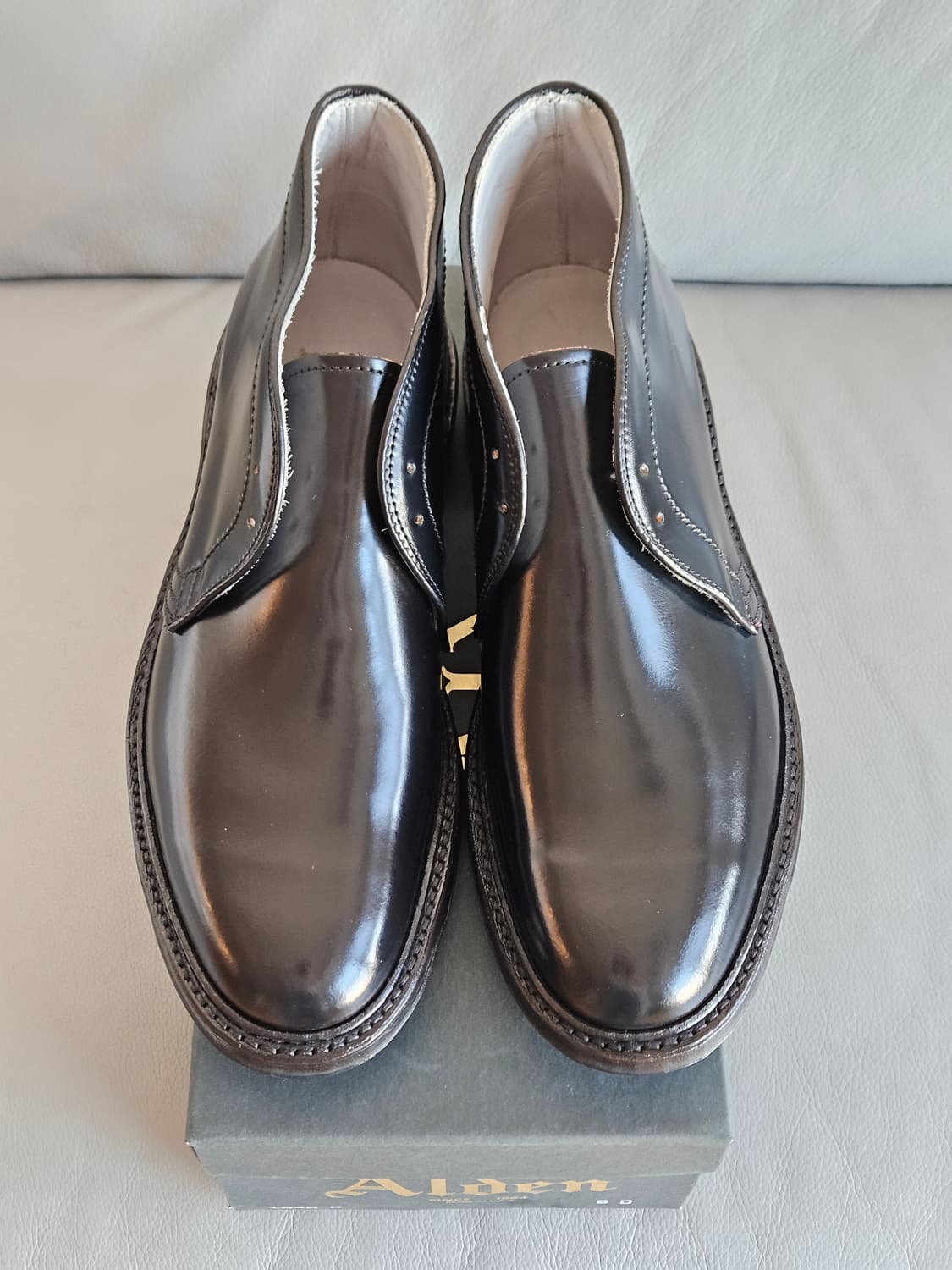 [9d] 알든 블랙쉘 코도반 처카 부츠 새제품 상품이미지1