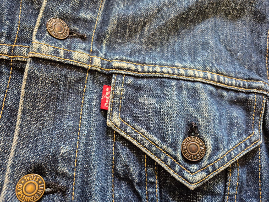 90s LEVI'S 71557 데님 자켓 상품이미지7