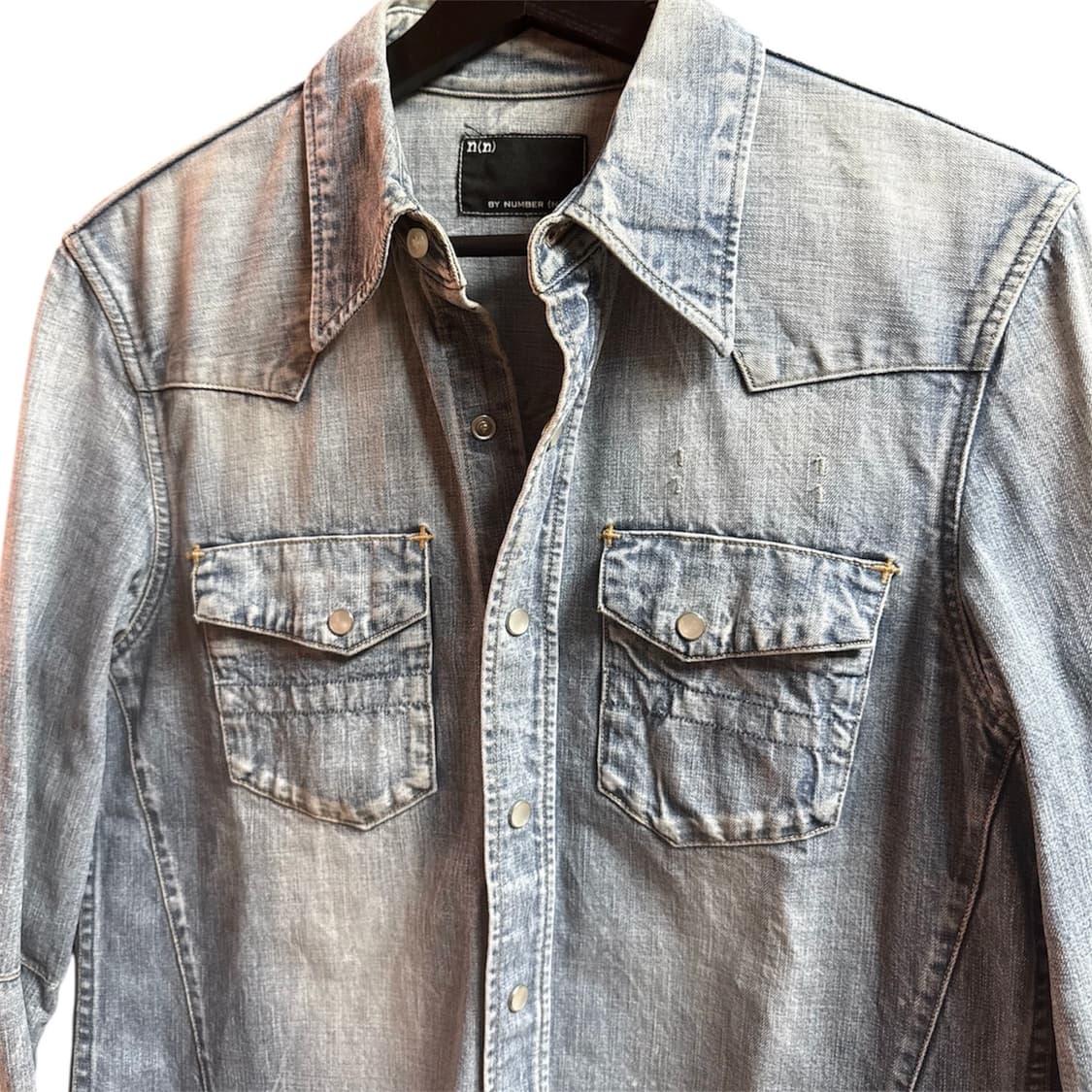 넘버나인 웨스턴 셔츠 상품이미지2
