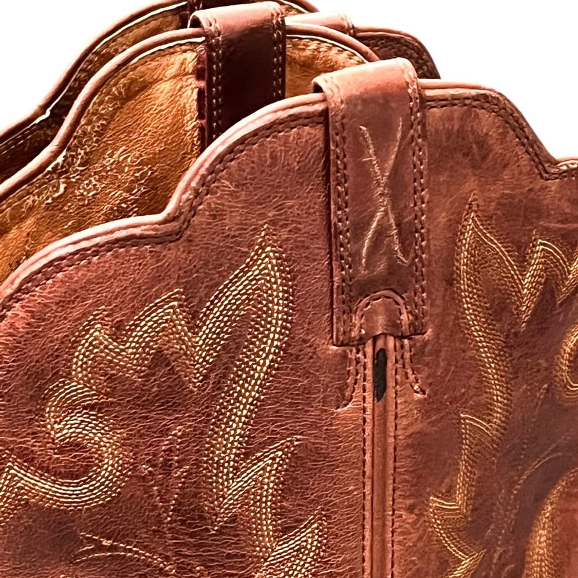 BROWN WESTERN BOOTS 상품이미지5