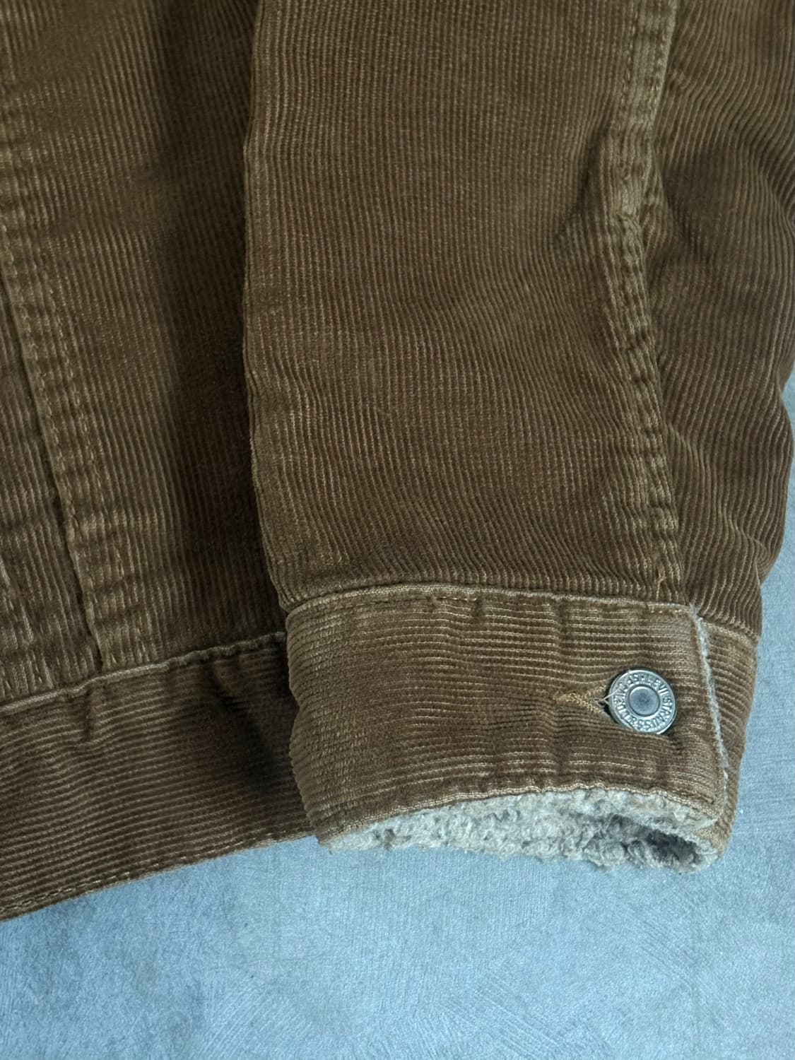 Levis 리바이스 브라운 컬러 코듀로이 자켓 상품이미지5