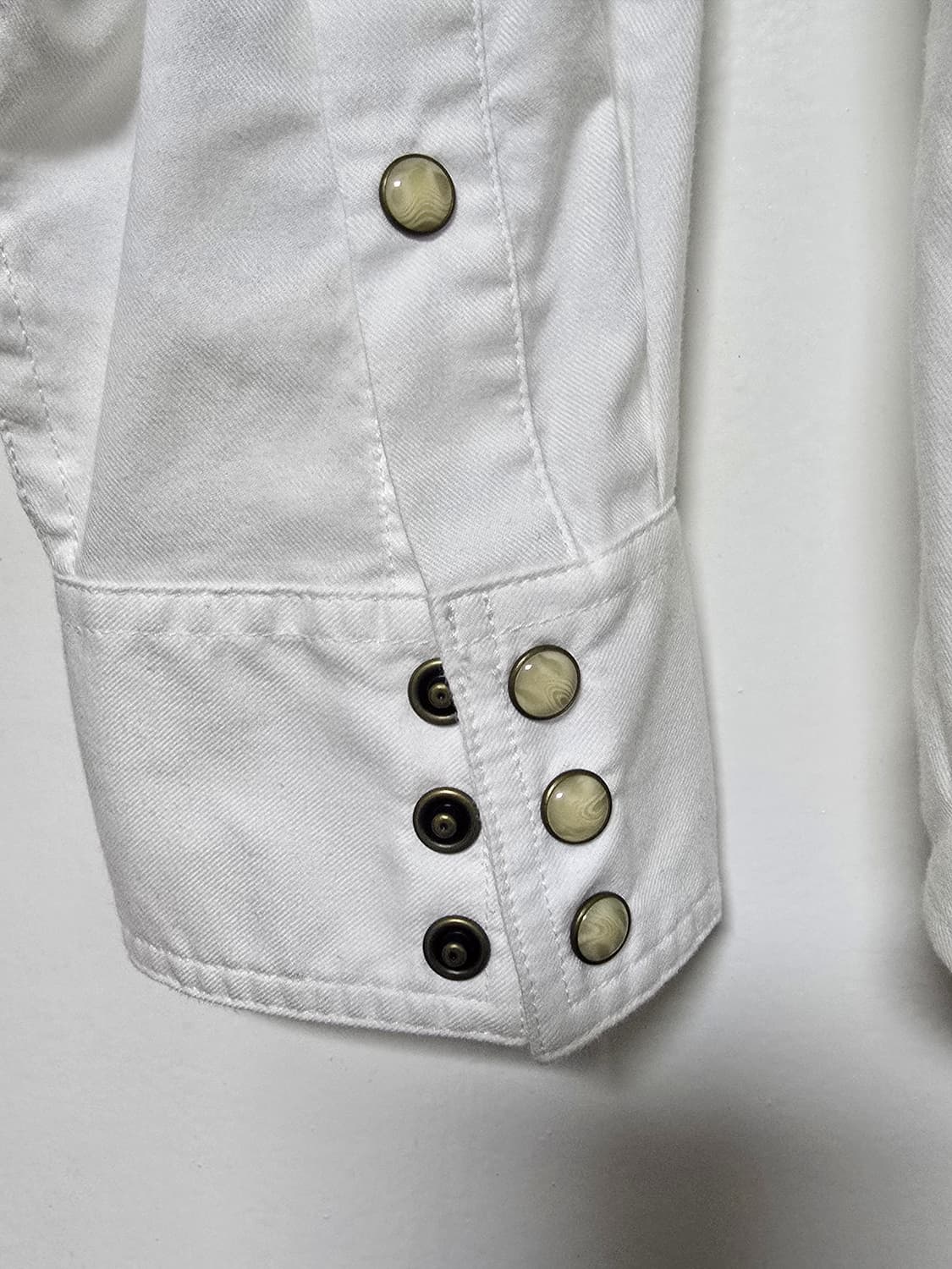 테코바스(Tecovas) 웨스턴 셔츠 화이트 상품이미지4