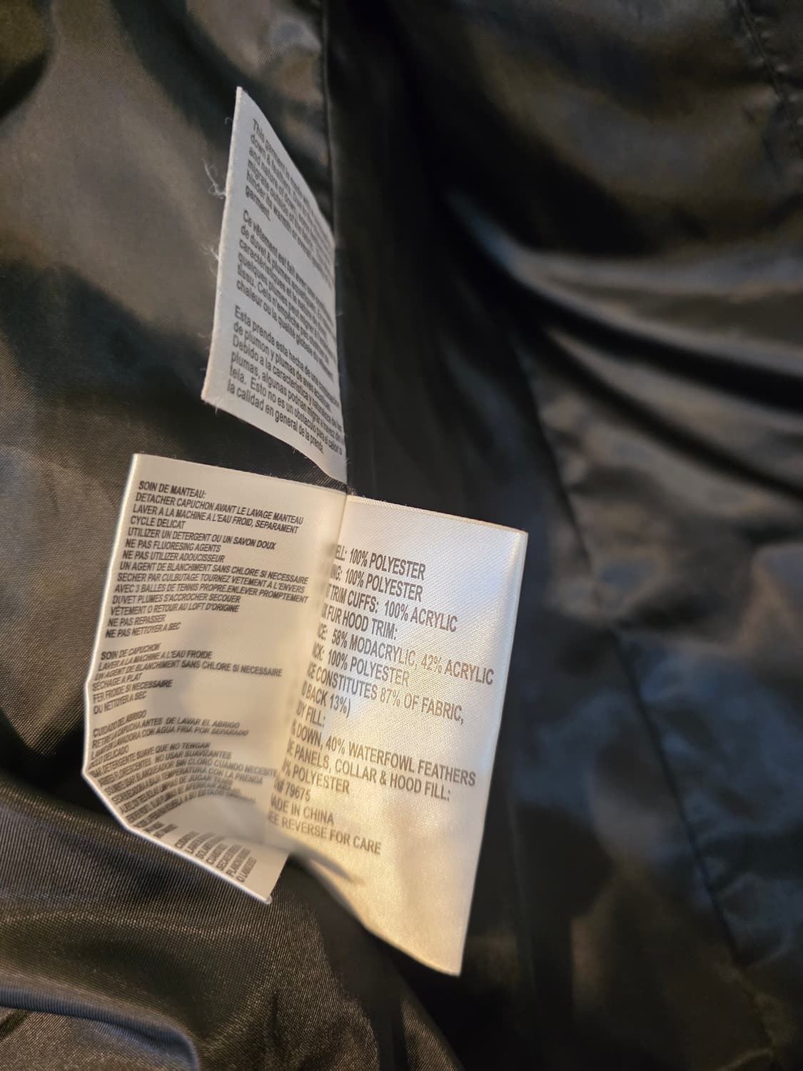 마이클코어스 블랙 패딩 상품이미지10