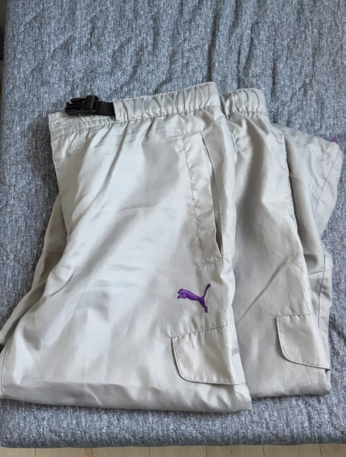 푸마 SportLifestyle 카고 팬츠 실버 상품이미지1