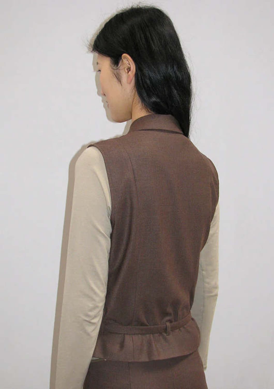 [34,36,38,40]팔로마울 Angel 베스트/브라운 상품이미지5