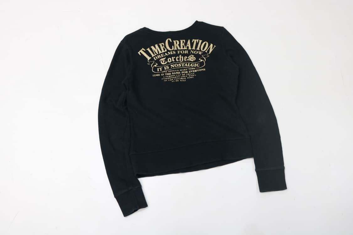 잉그니 큐빅 프린팅 맨투맨 상품이미지5