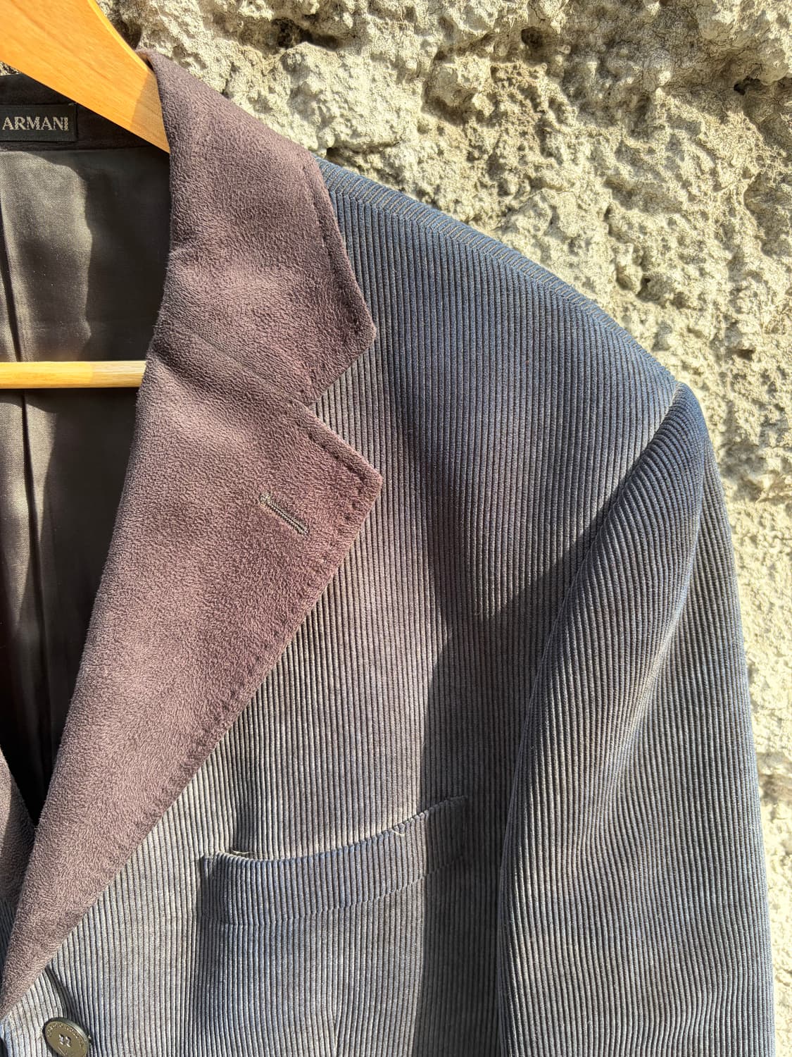 Giorgio Armani 딥네이비 코듀로이 테일러드 XL 상품이미지5