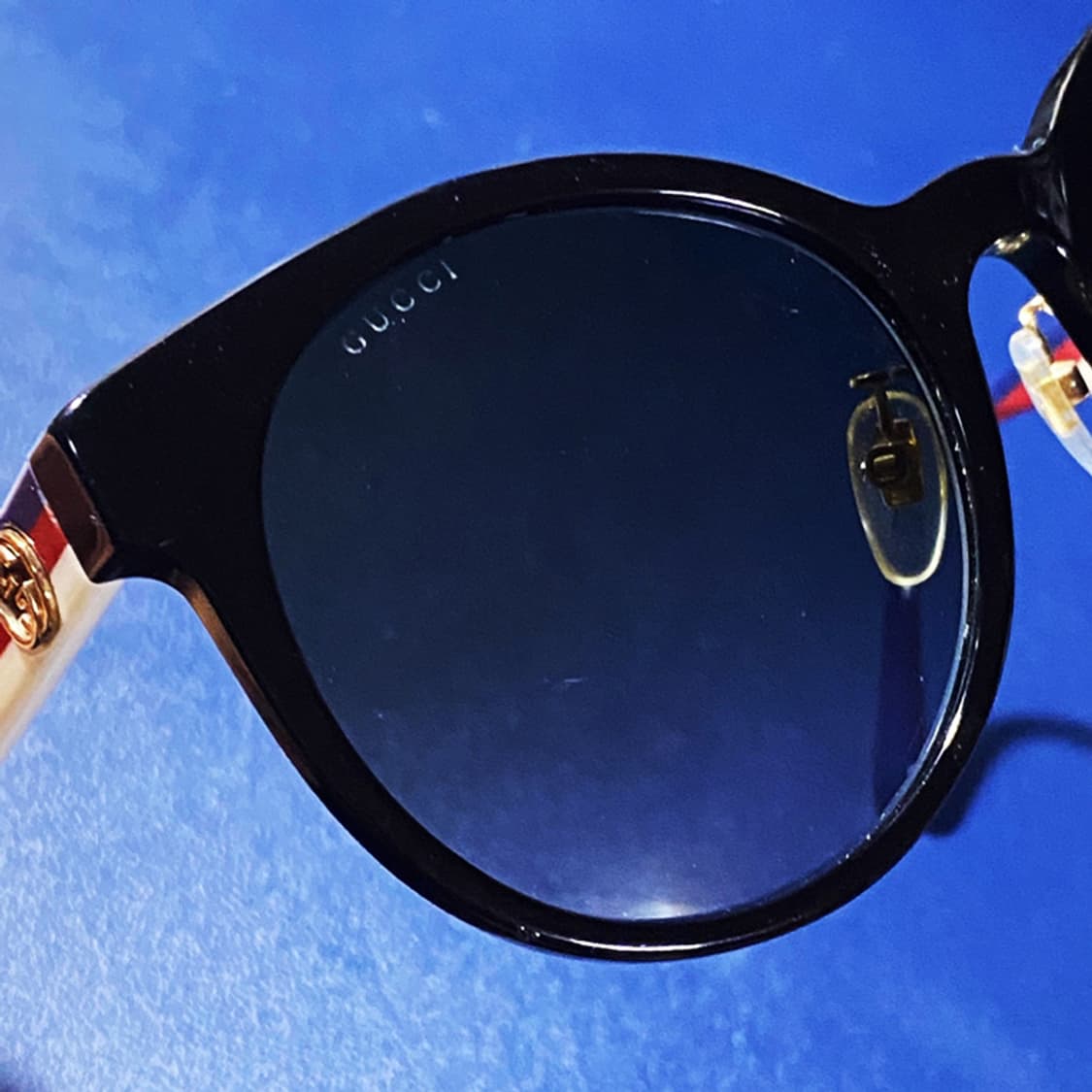 [정품] GUCCI 구찌 삼선템플 로고플레이트 선글라스 상품이미지3