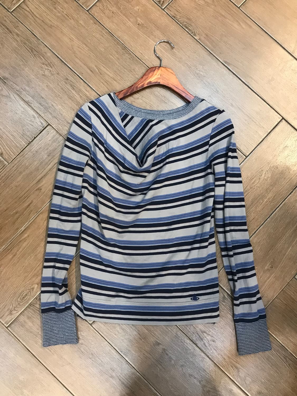 비비안웨스트우드 레드라벨 드레이핑 스트라이프 티 상품이미지6