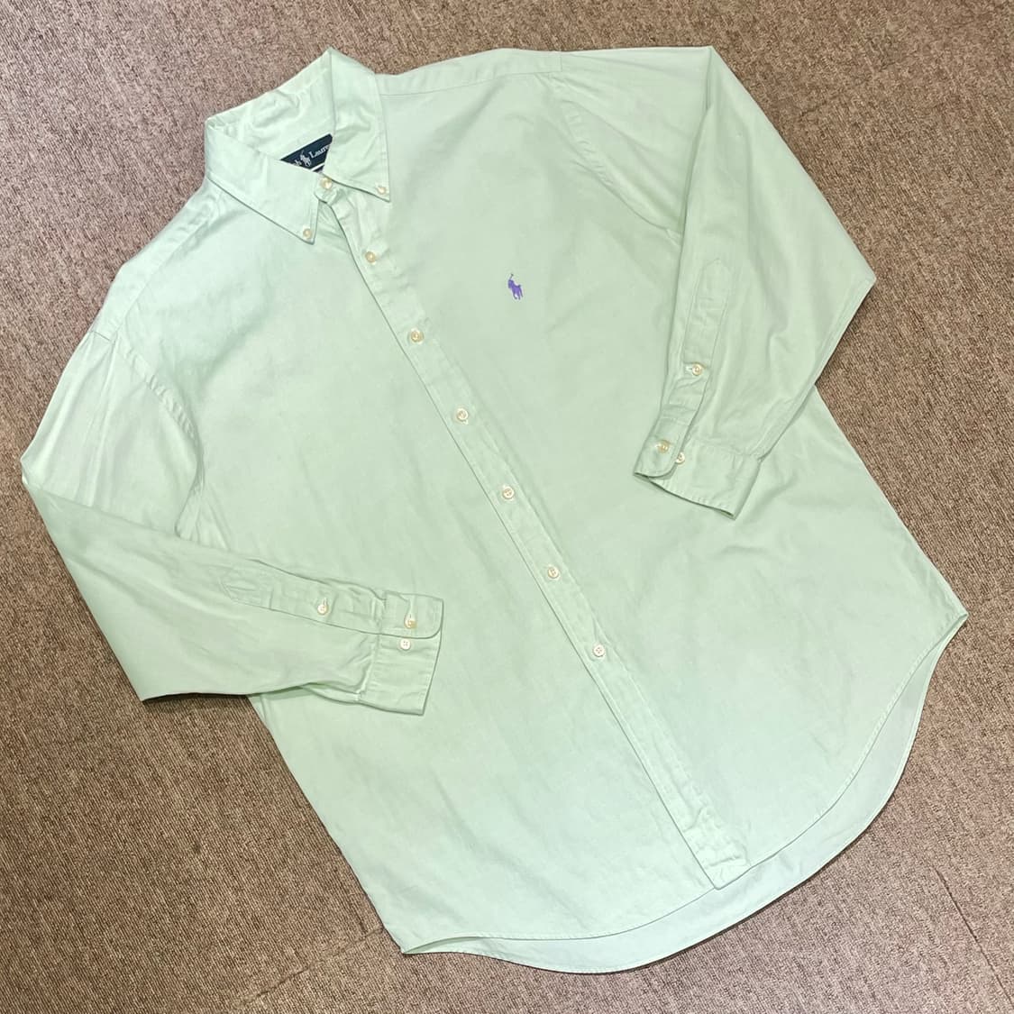 (16 1/2) POLO 폴로 랄프로렌 솔리드 셔츠 클래식핏 상품이미지1