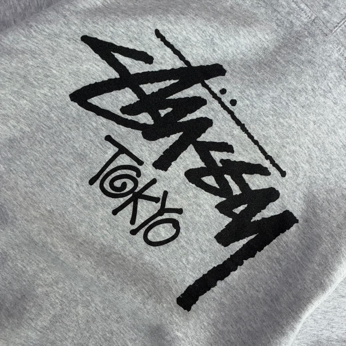 Stussy 스투시 tokyo 멜란지그레이 후드티 상품이미지6