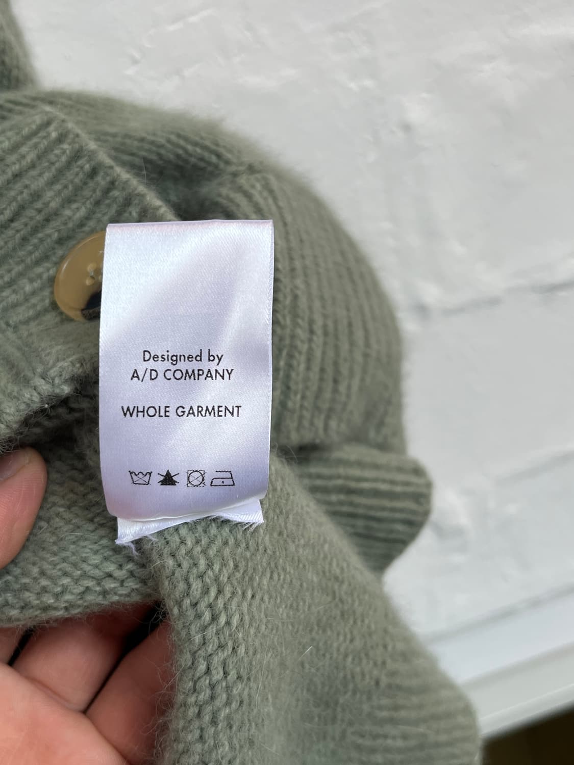 River 폭스 울 혼방 민트 가디건 36 상품이미지7