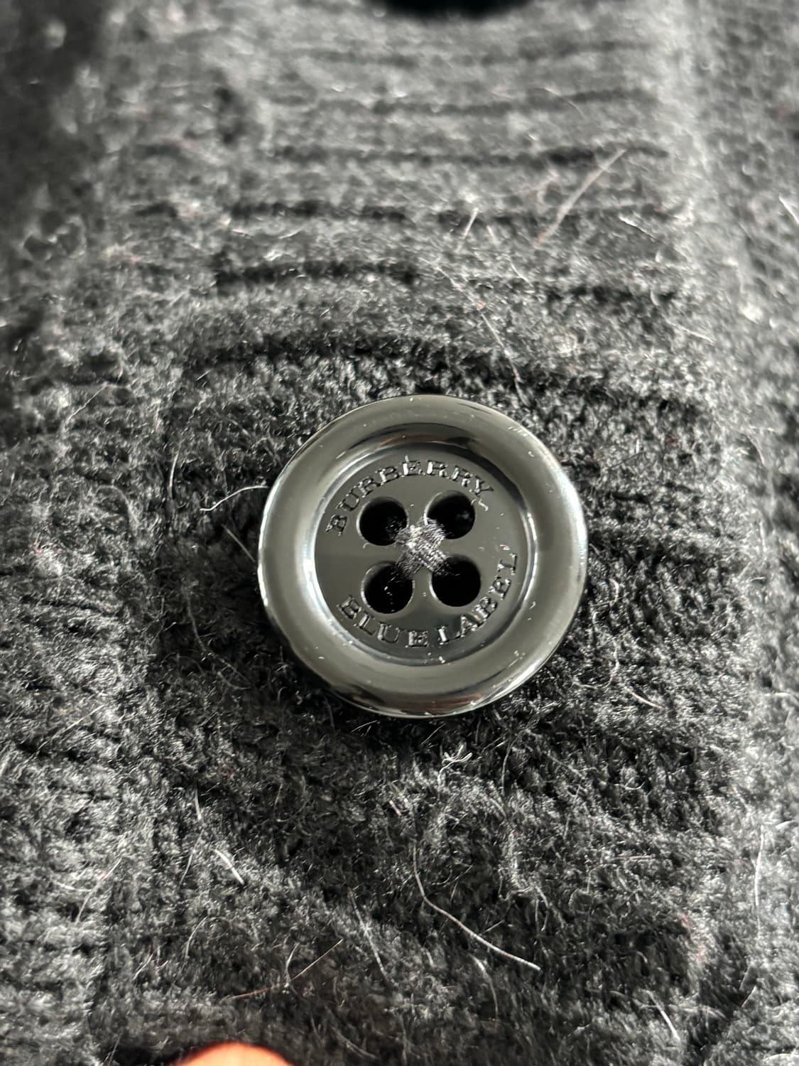 Burberry 버버리 블루라벨 블랙 케이프 상품이미지8